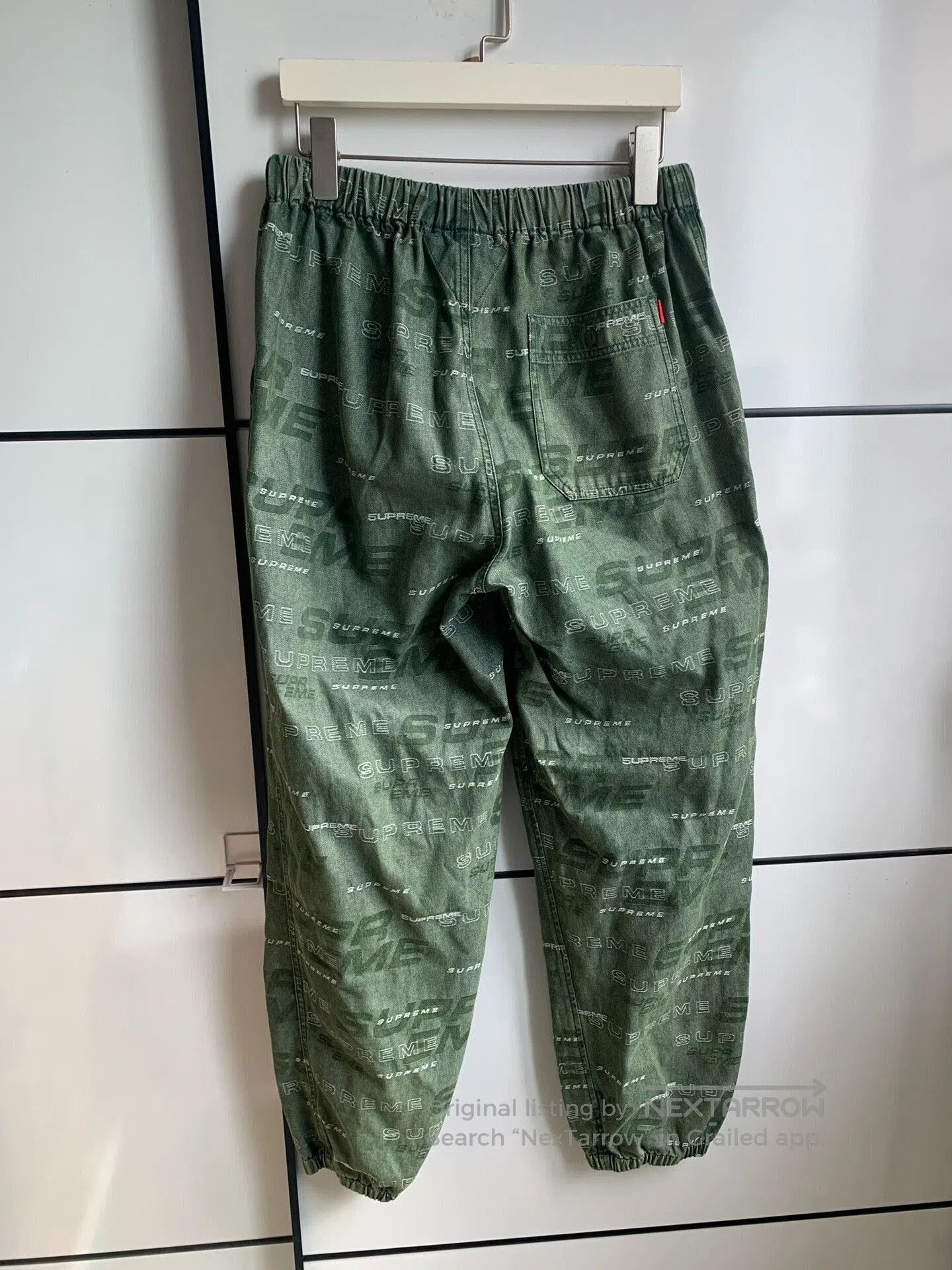 Supreme Supreme FW19 Dimensions Logo Denim Skate Pant. Size US 32 / EU 48 - 9 Thumbnail