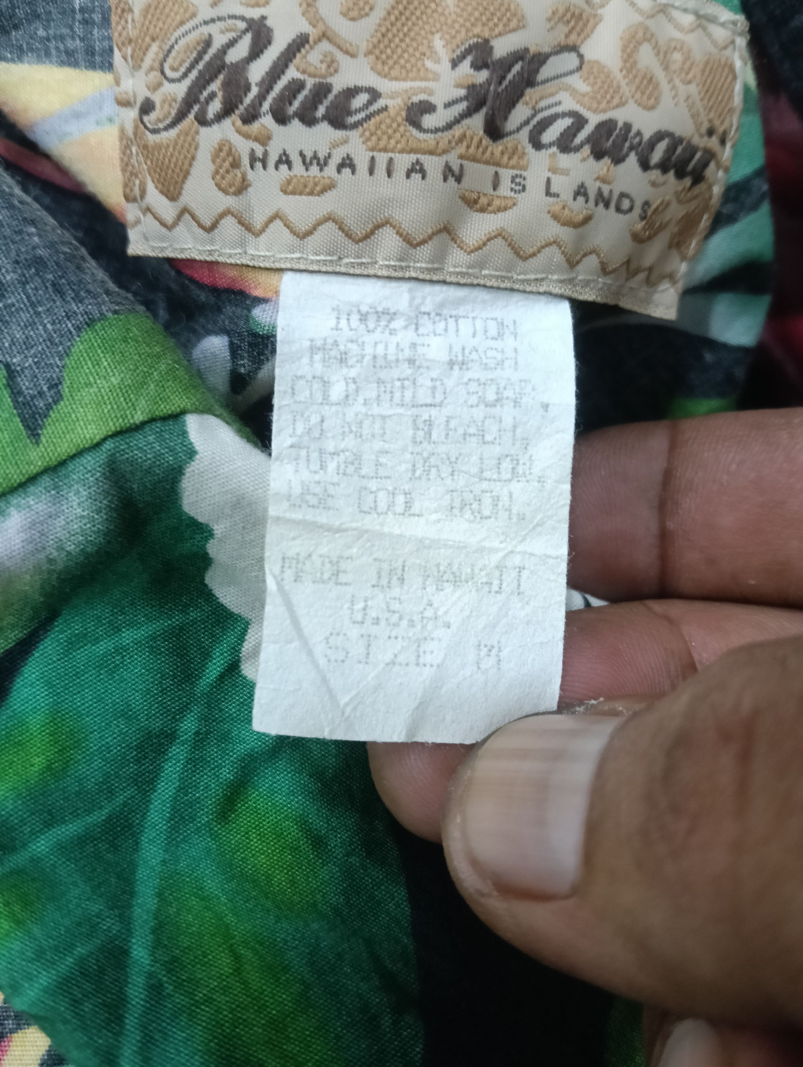 Vintage Vintage Hawaii Buttons Up Size US L / EU 52-54 / 3 - 7 Thumbnail