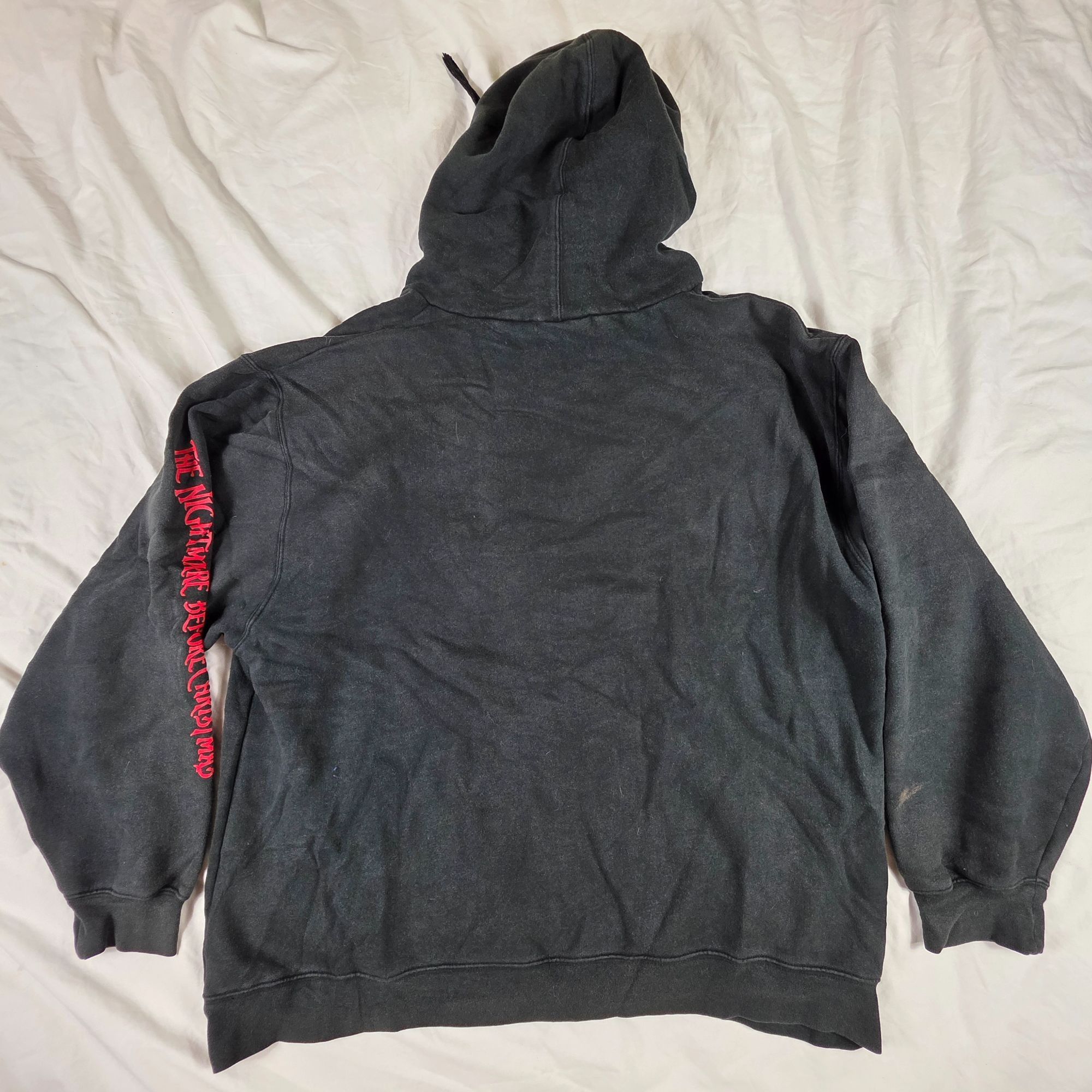 Disney Disney The Nightmare Before Christmas Adults XL Black Hoodie Size US XL / EU 56 / 4 - 2 Thumbnail