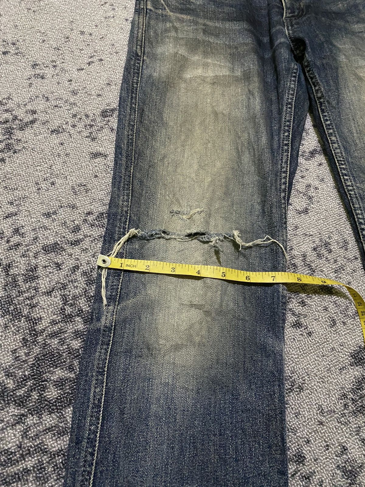 Japanese Brand × Morgan Homme Y2k Morgan ifsixwasnine Homme bootcut Jeans Size US 31 - 12 Thumbnail