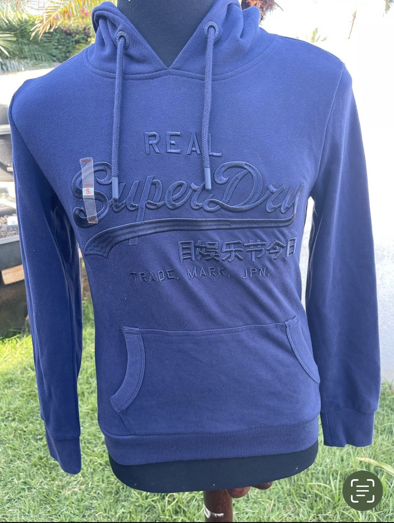Superdry New Super Dry Tonal Embroidery Hoodie Jacket Women's 6 Japan Size M / US 6-8 / IT 42-44 - 1 Thumbnail