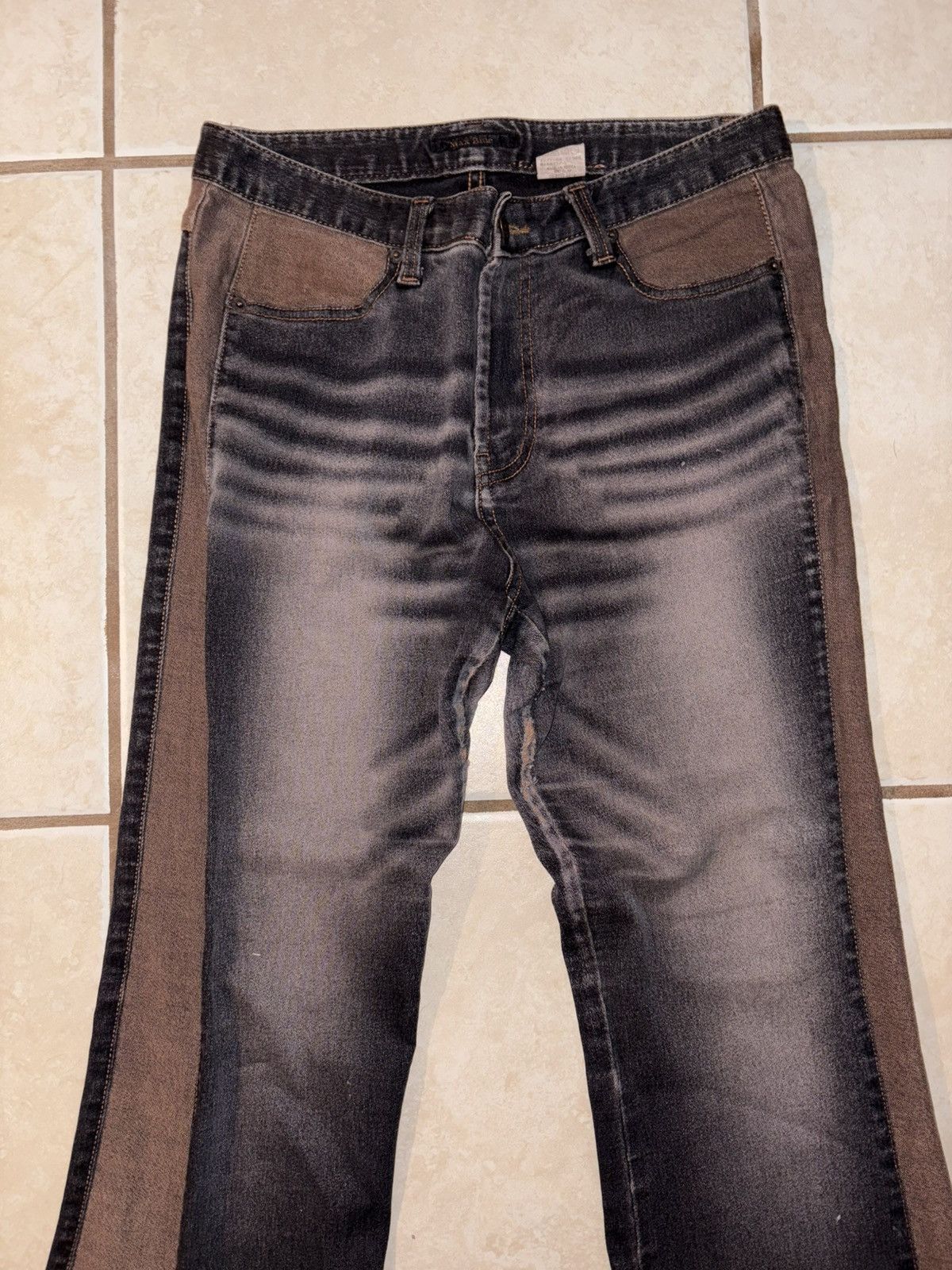 Tornado Mart Flared Jeans Size US 29 - 2 Thumbnail
