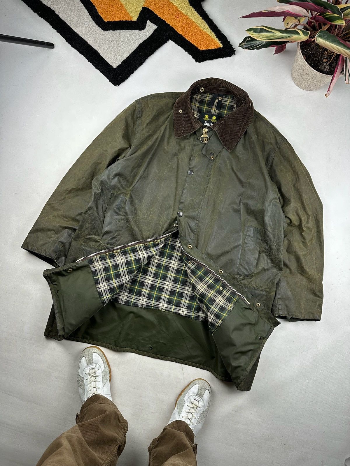 Barbour Border Wax Jacket | Grailed