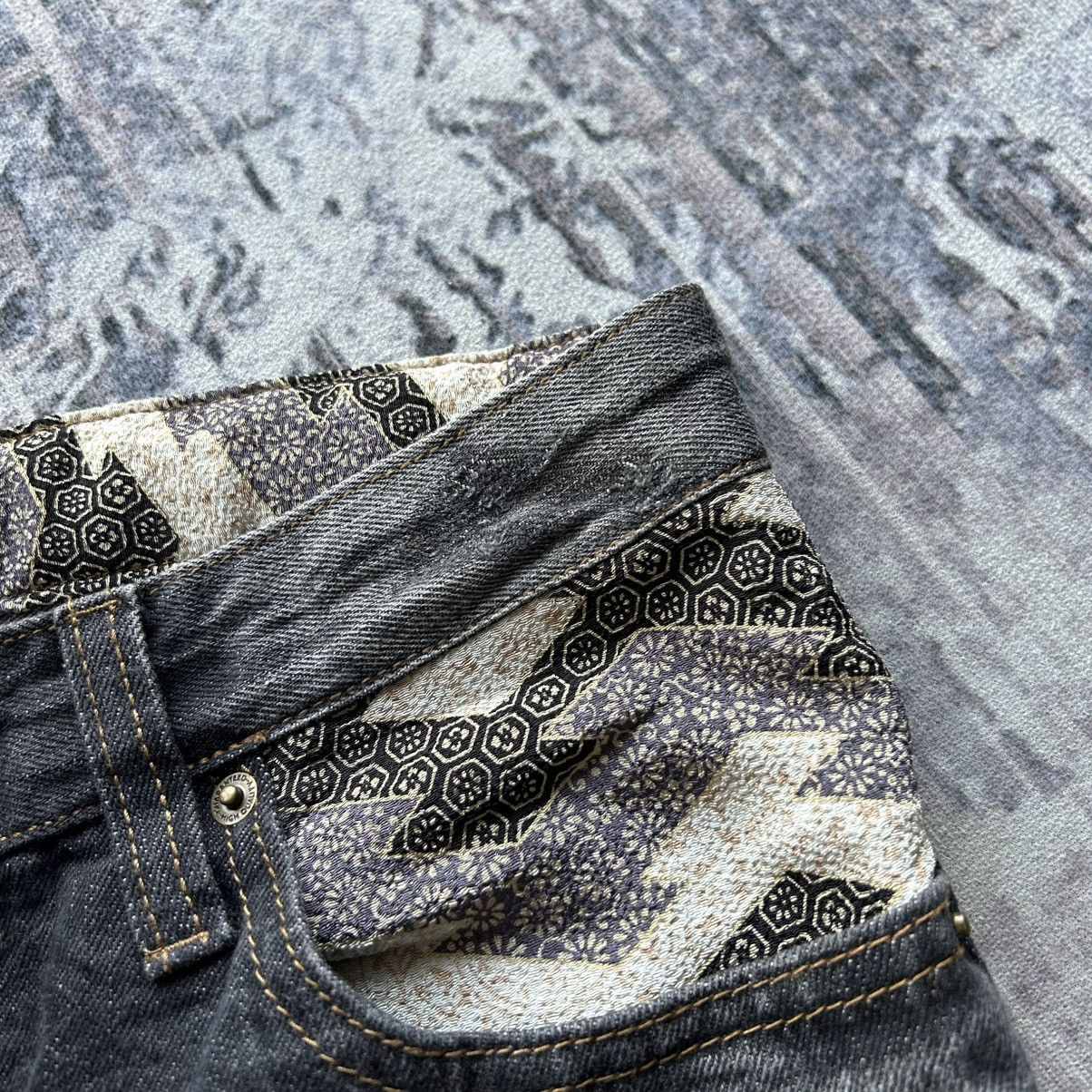 Y2K Dragon Embroidery Japan Jeans