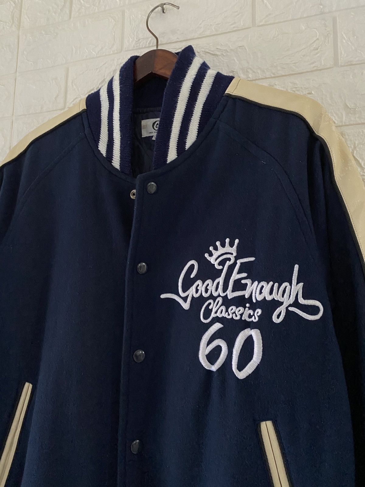 Good Enough Vintage Good enough Varsity stadium jacket classic 60 Size US M / EU 48-50 / 2 - 2 Thumbnail