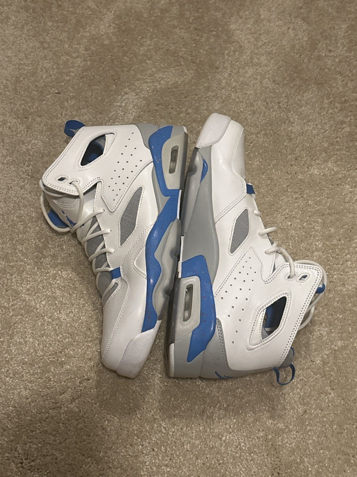 Jordan Brand Jordan Flightclub 91 White Signal Blue Size US 10.5 / EU 43-44 - 1 Thumbnail
