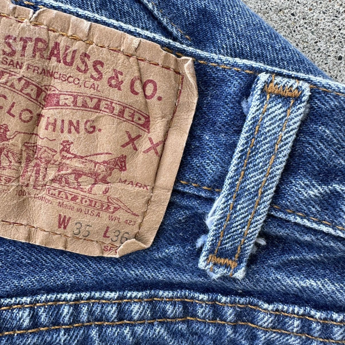Levi's Vintage Levi’s 501xx Jeans 32x34 Made In USA Button Fly 80s Size US 32 / EU 48 - 5 Thumbnail