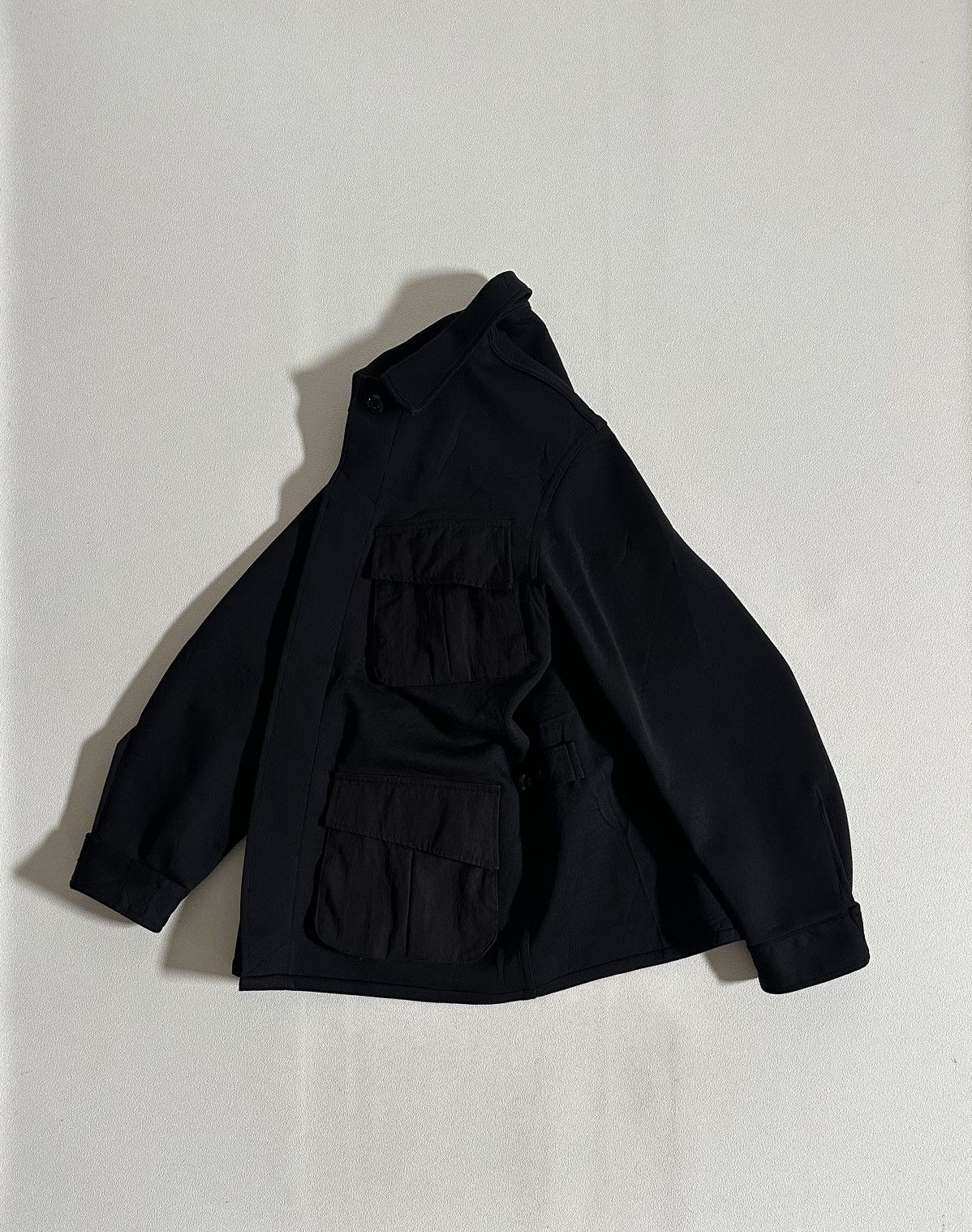 Markaware MARKA Jungle Fatigue Jacket Black Nylon Size US L / EU 52-54 / 3 - 3 Thumbnail