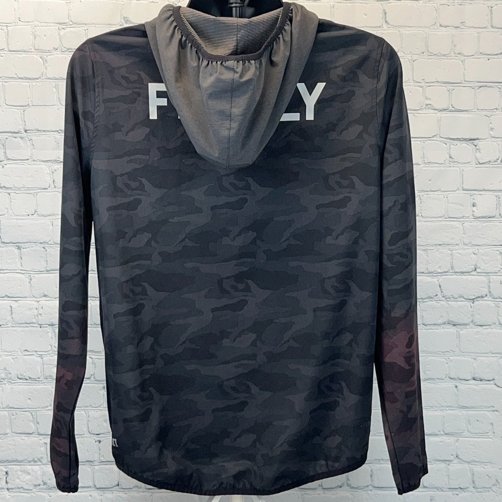 Vuori Vuori Outdoor Trainer Shell Hooded Jacket Black Camo Army M Size US M / EU 48-50 / 2 - 3 Thumbnail