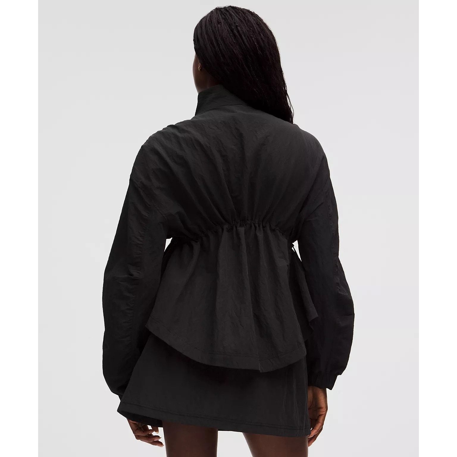 Lululemon NWT Lululemon Women’s Crinkle Nylon Cinchable Jacket Sz XL Size XL / US 12-14 / IT 48-50 - 3 Thumbnail
