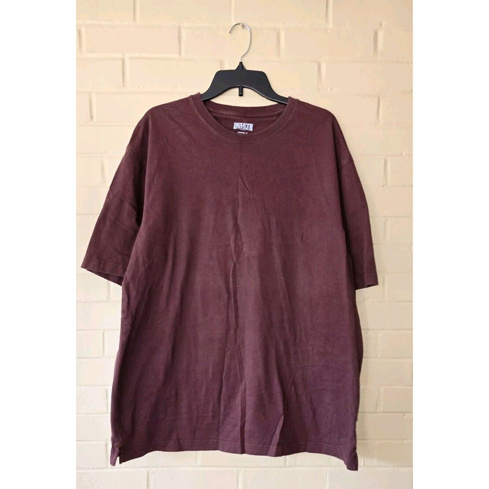 Duluth Trading Company Duluth Trading Co Shirt Longtail T Maroon Mens Large Size US L / EU 52-54 / 3 - 1 Thumbnail