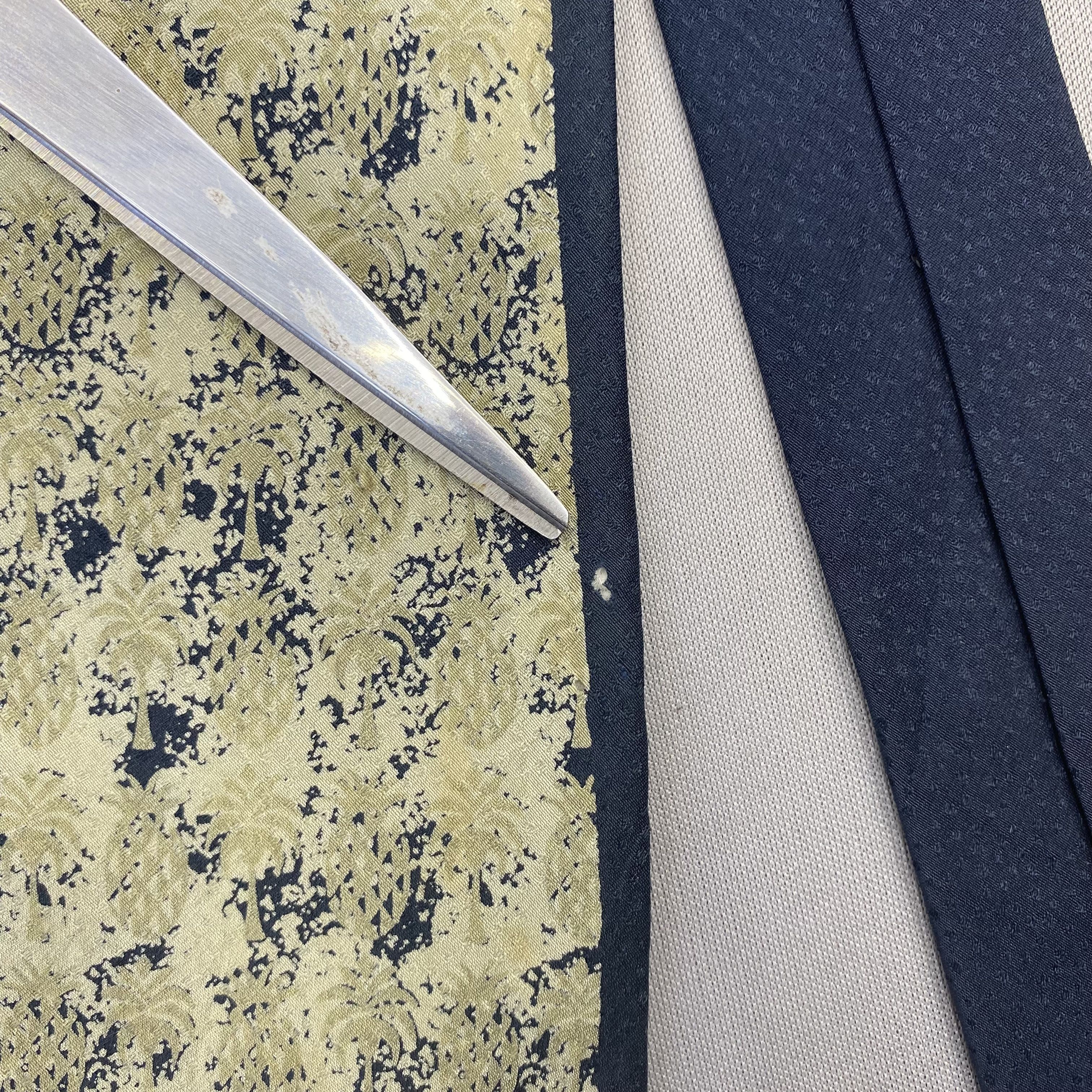 Mila Schon Vintage Mila Schon SILK Necktie Cravate Pure Silk Neck Tie Size ONE SIZE - 10 Thumbnail