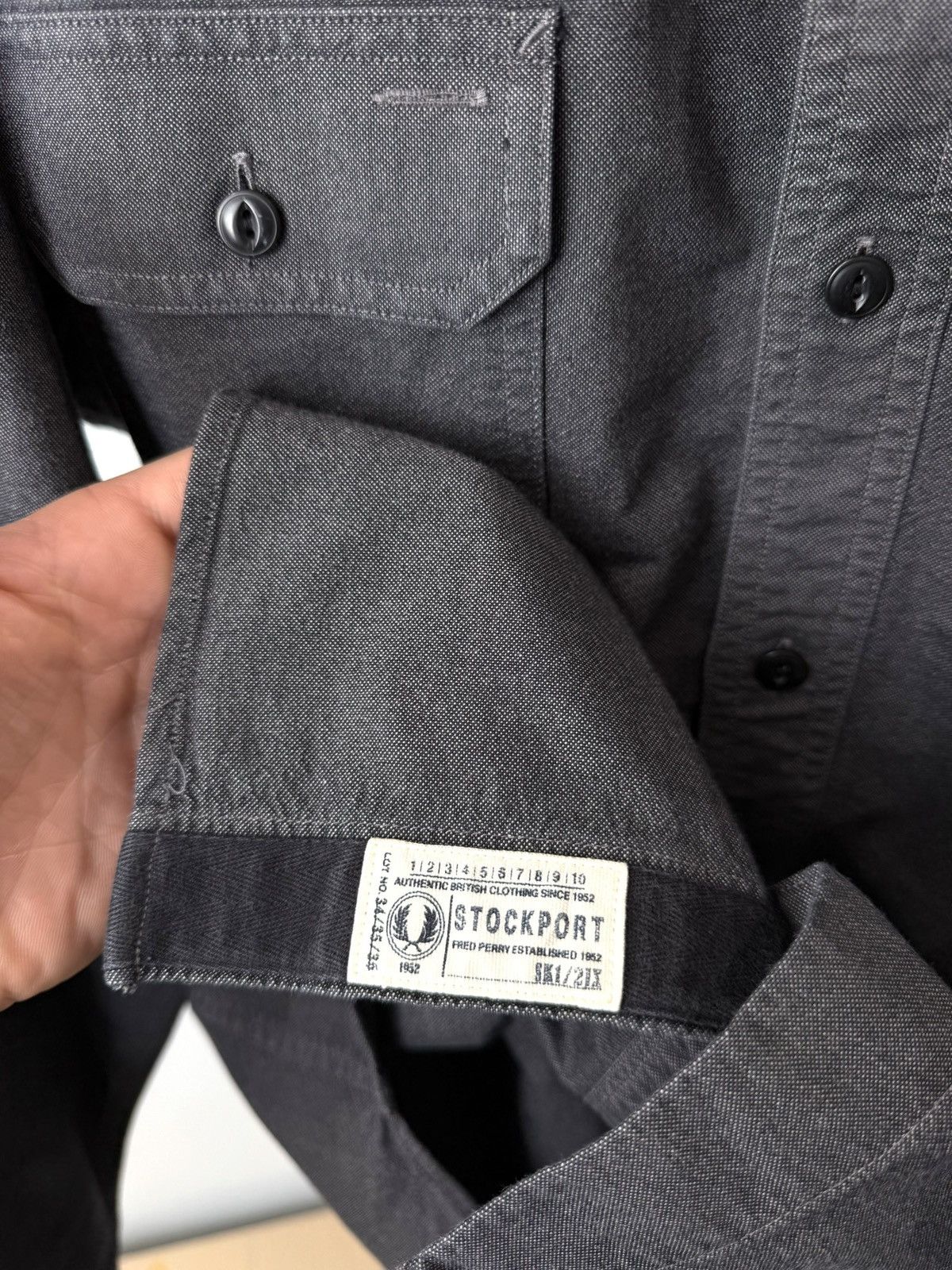 Fred Perry Fred Perry Heavy Shirt Jacket Size US L / EU 52-54 / 3 - 6 Thumbnail