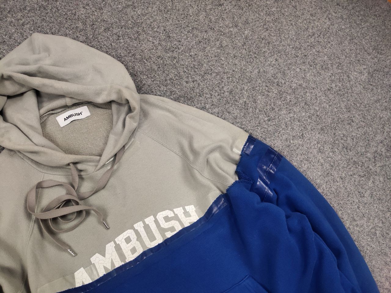 Ambush Design 💙 Ambush Japan Design Taped Double Layer Oversized Hoodie Size US M / EU 48-50 / 2 - 10 Thumbnail