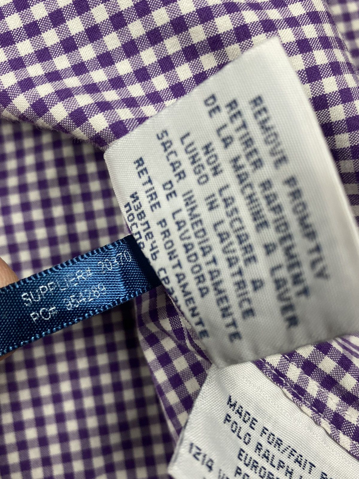 Designer × Polo Ralph Lauren × Vintage Vintage Polo Ralph Lauren Basic Checkered Button Up Shirt Size US M / EU 48-50 / 2 - 10 Thumbnail
