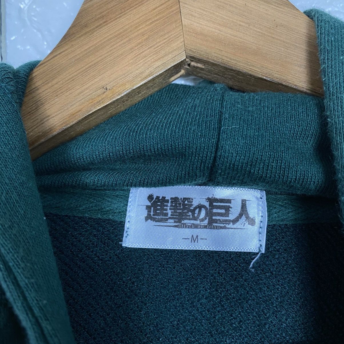 Japanese Brand Attack On Titan Hoodie Jacket Big Logo Design Size US M / EU 48-50 / 2 - 16 Thumbnail