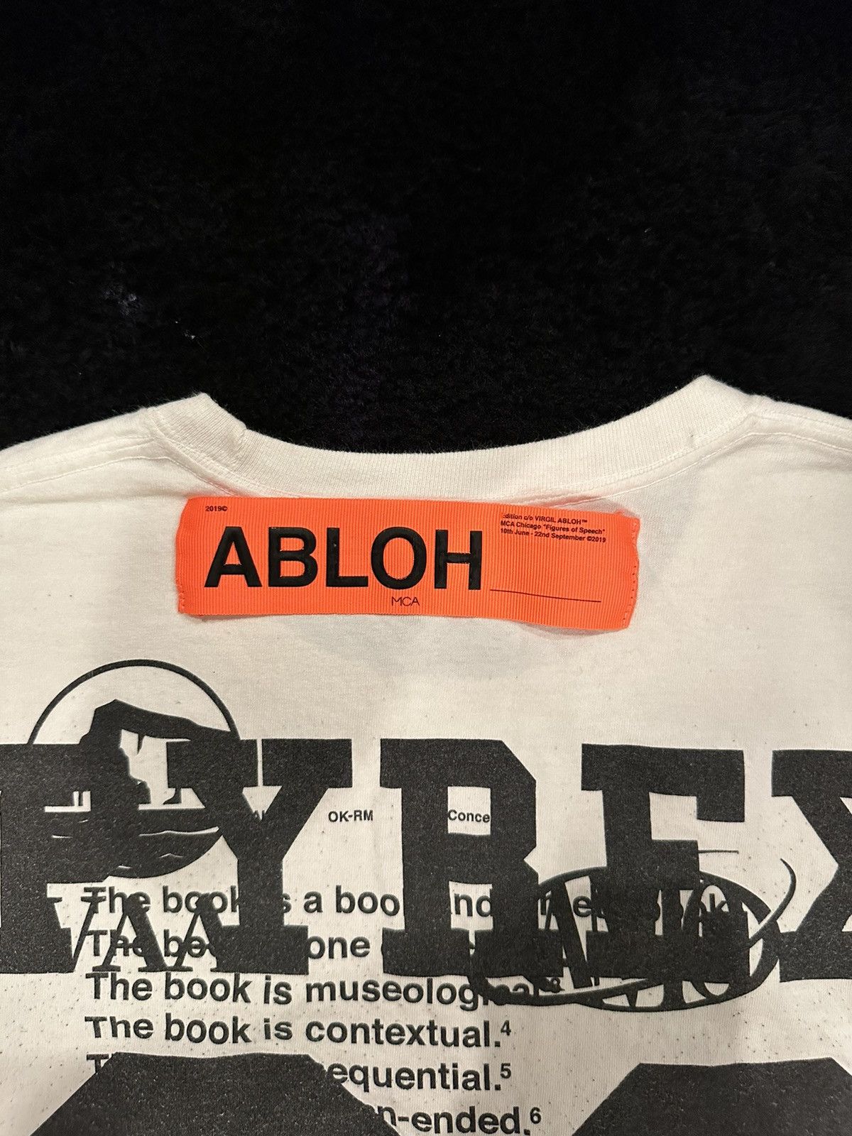 Champion × Pyrex Vision × Virgil Abloh Virgil Abloh x MCA Figures of Speech Pyrex Team Tee Size US M / EU 48-50 / 2 - 5 Thumbnail