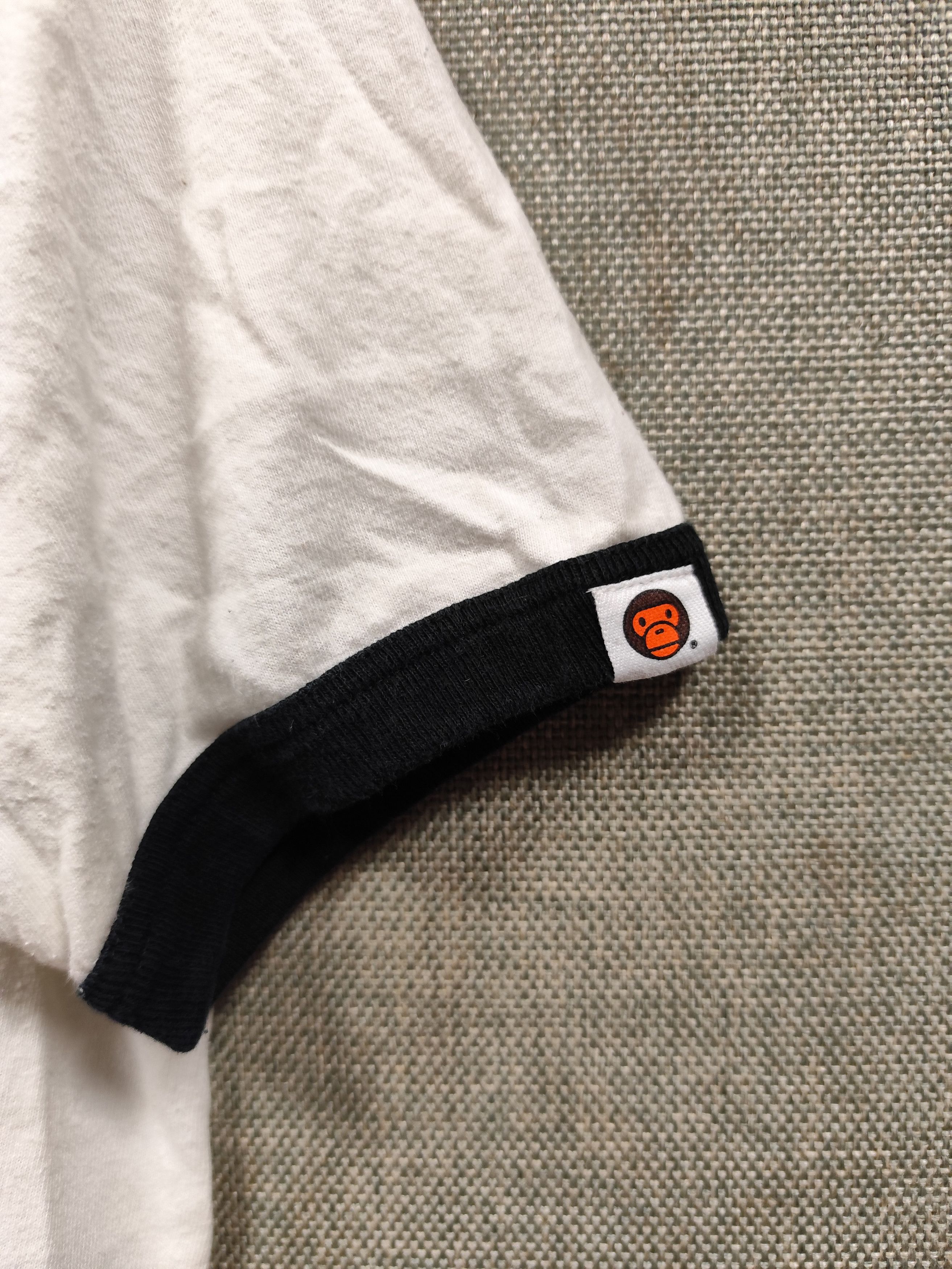 Bape Baby Milo Ringer Tee Size US S / EU 44-46 / 1 - 5 Thumbnail