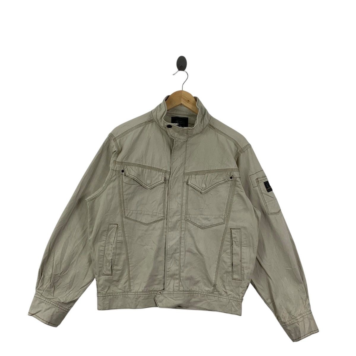 Other EVENRIVER JAPAN WORKWEAR Denim Jeans Jacket Windbreaker Size US L / EU 52-54 / 3 - 4 Thumbnail