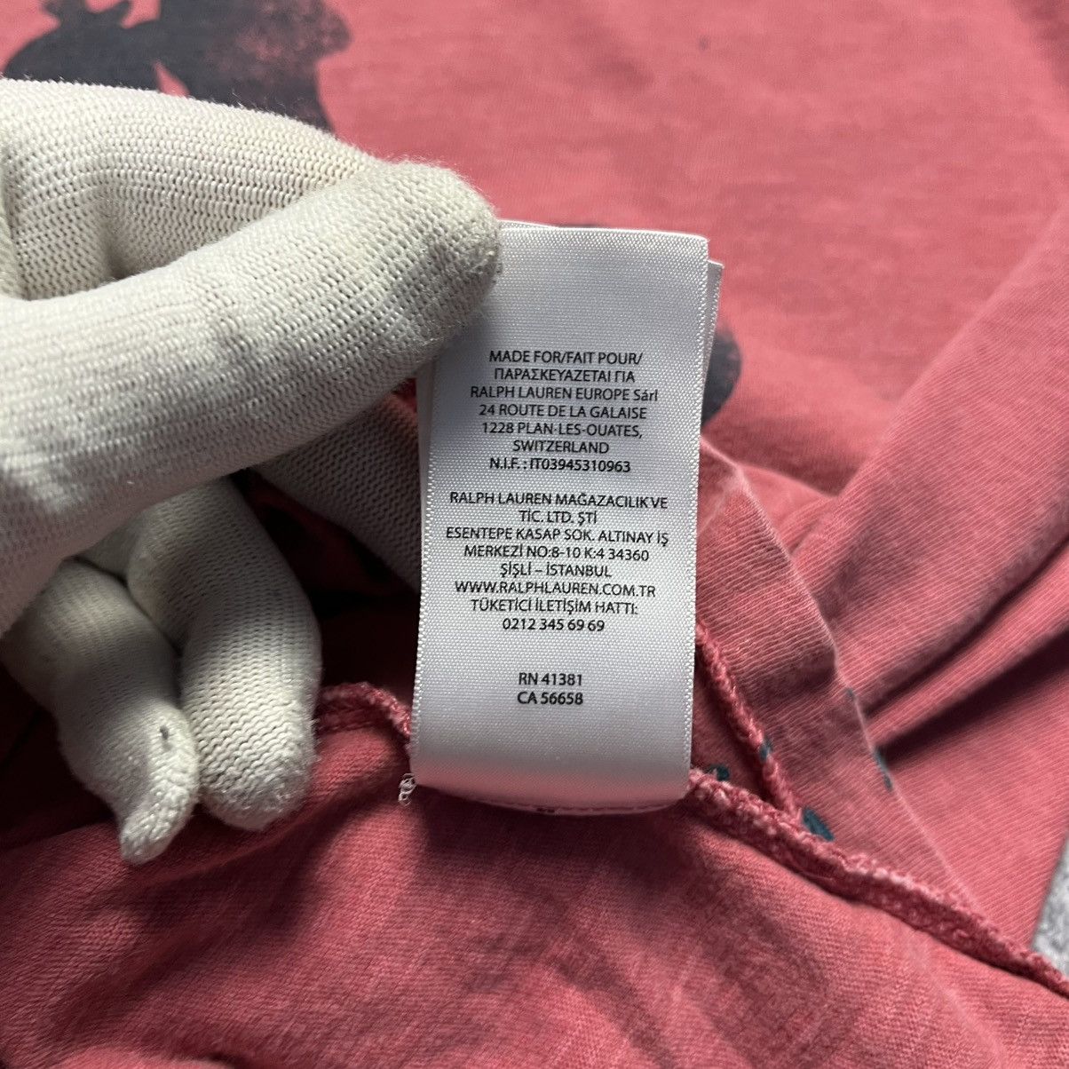 Polo Ralph Lauren Vintage Polo Ralph Lauren Big Pony Logo Tee Streetwear Y2K Size US M / EU 48-50 / 2 - 15 Thumbnail
