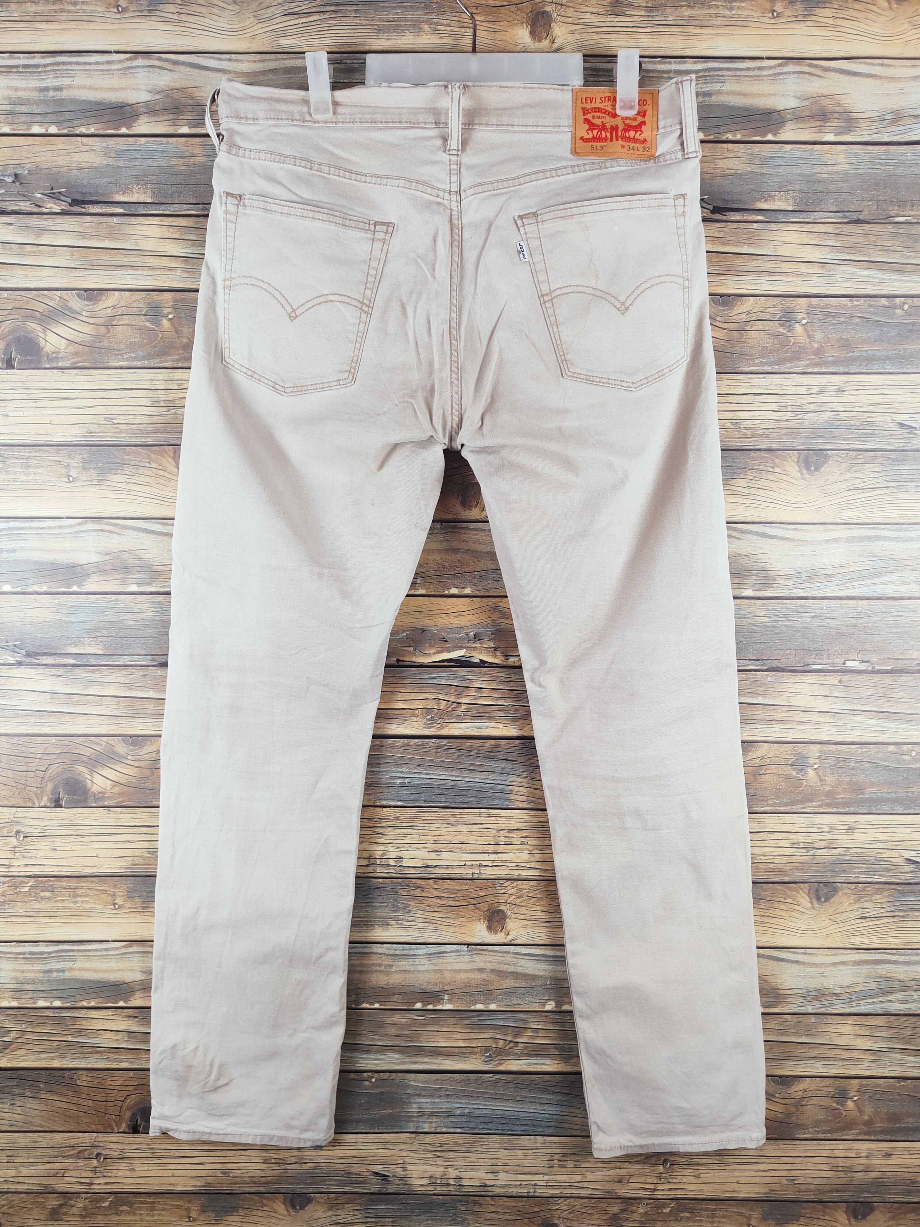 Levi's Levi's Beige Multipocket Casual Pants #S2805 Size US 34 / EU 50 - 7 Thumbnail