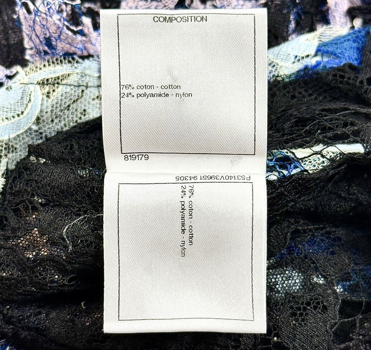 Chanel Chanel - Karl Lagerfeld - SS16 - Seoul - Lace - Patch- Top Size XS / US 0-2 / IT 36-38 - 20 Thumbnail