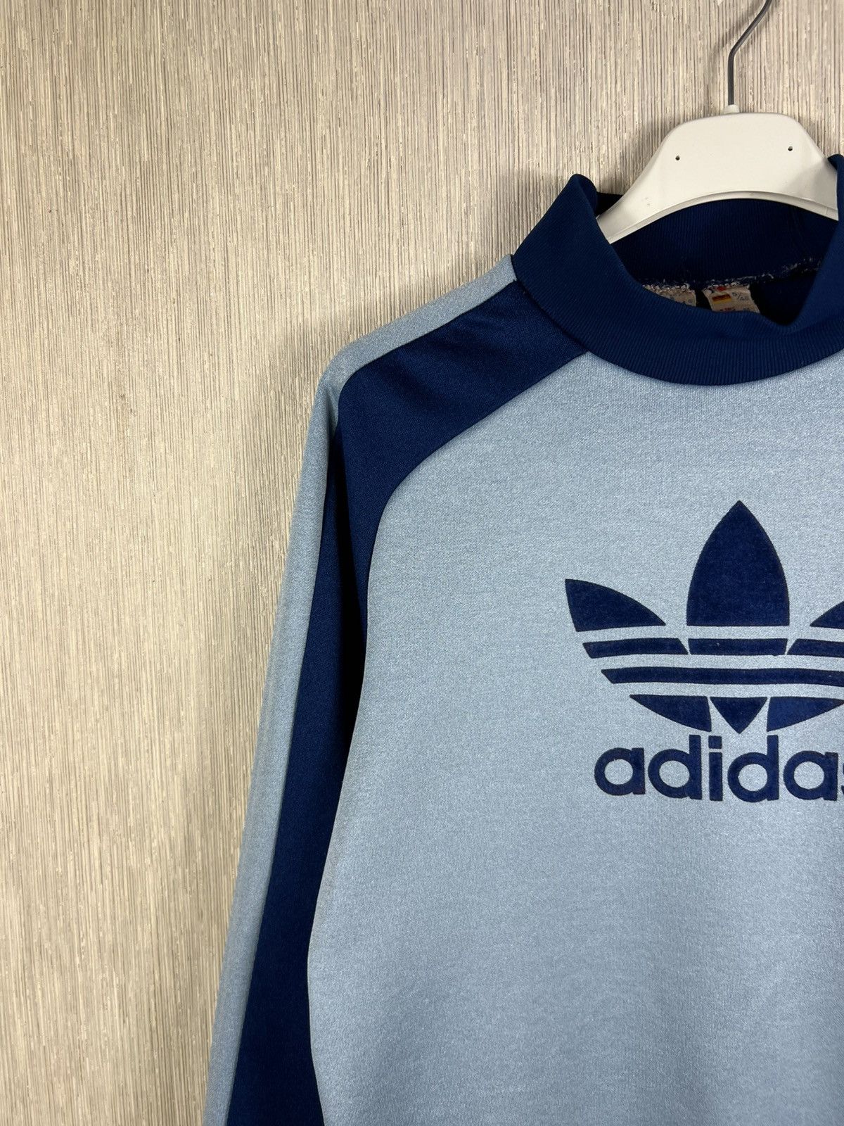 Adidas Vintage 70s Adidas Ventex sweatshirt central flower logo Size M / US 6-8 / IT 42-44 - 5 Thumbnail