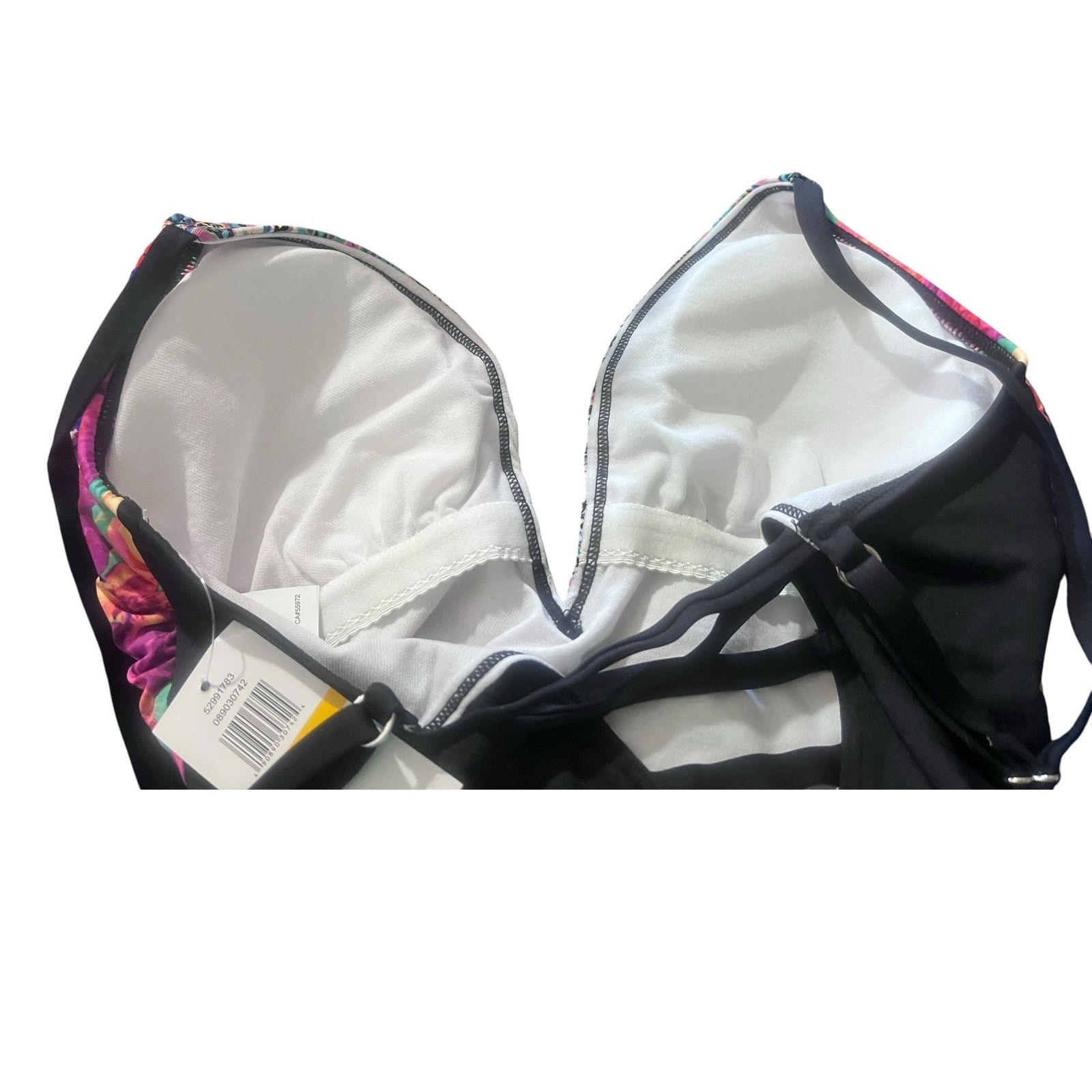Other Eomenie NWT Blue & White Swimsuit Sz Large Adjustable Strap Size ONE SIZE - 7 Thumbnail