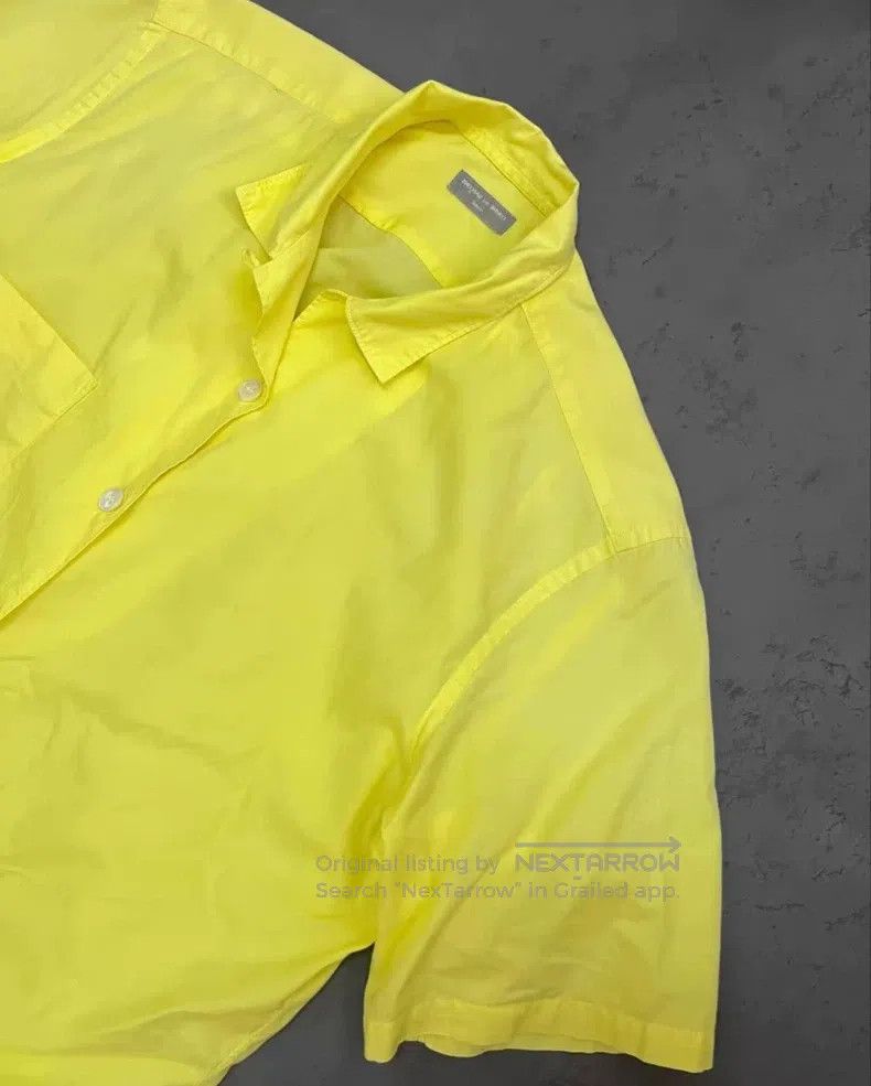 Comme des Garcons Comme Des Garcons Yellow Shirt Size M / US 6-8 / IT 42-44 - 5 Thumbnail