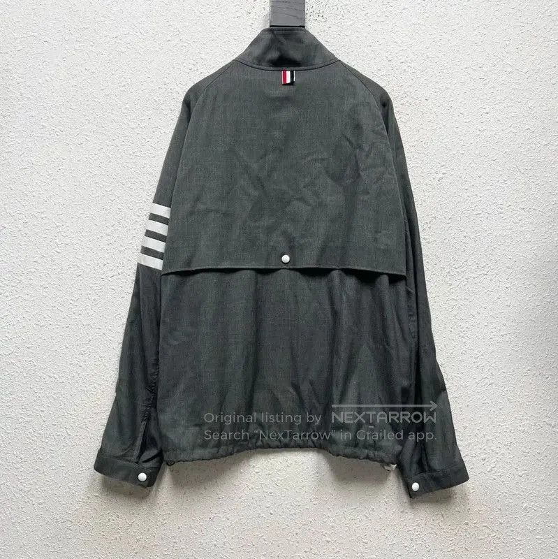 Thom Browne Thom Browne Gray Long Sleeve Jacket for Men . Size US M / EU 48-50 / 2 - 2 Thumbnail