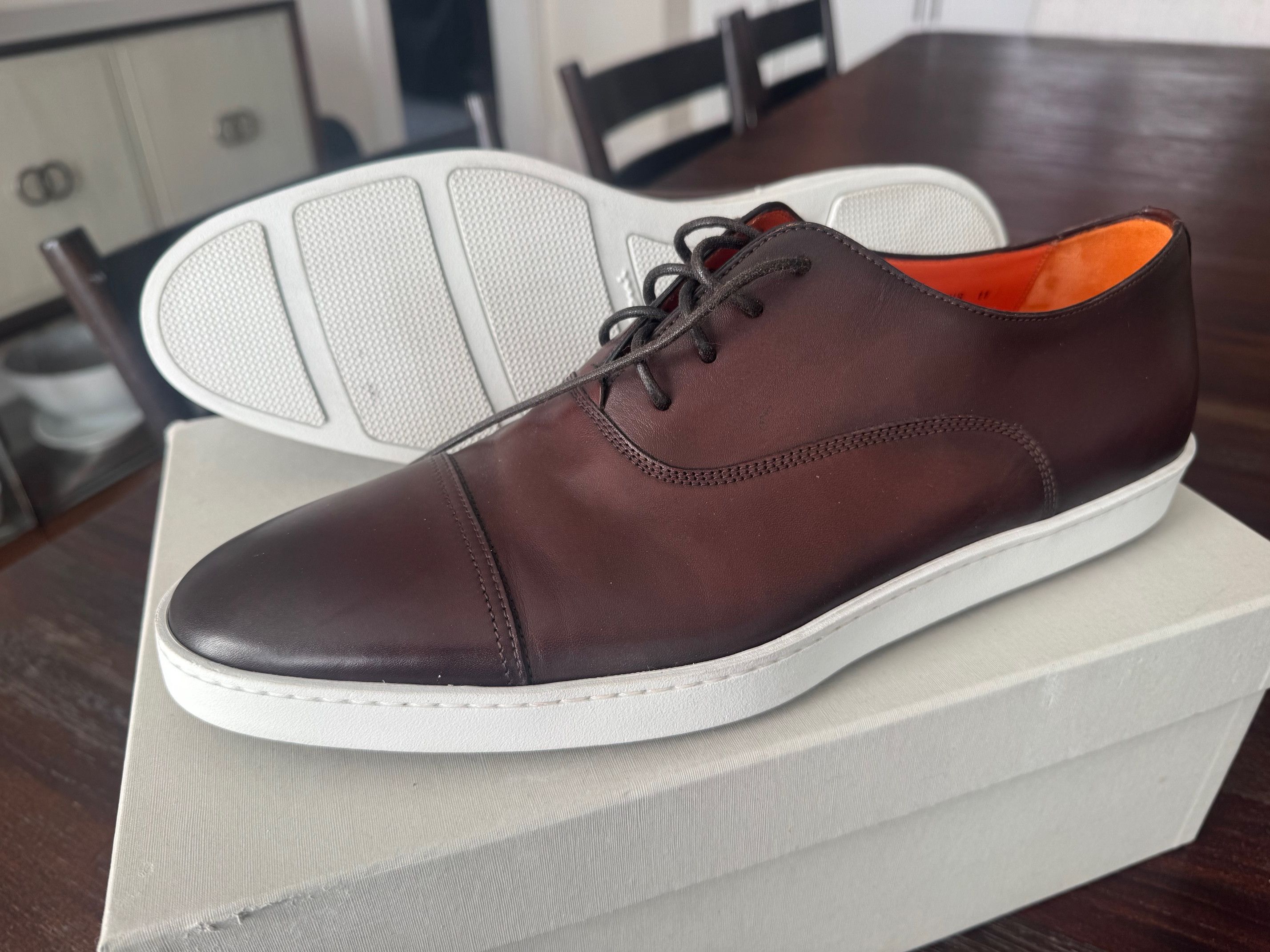 Santoni Santoni Durbin Derby Sneakers Mens Shoes Size 11 Size US 11 / EU 44 - 4 Thumbnail