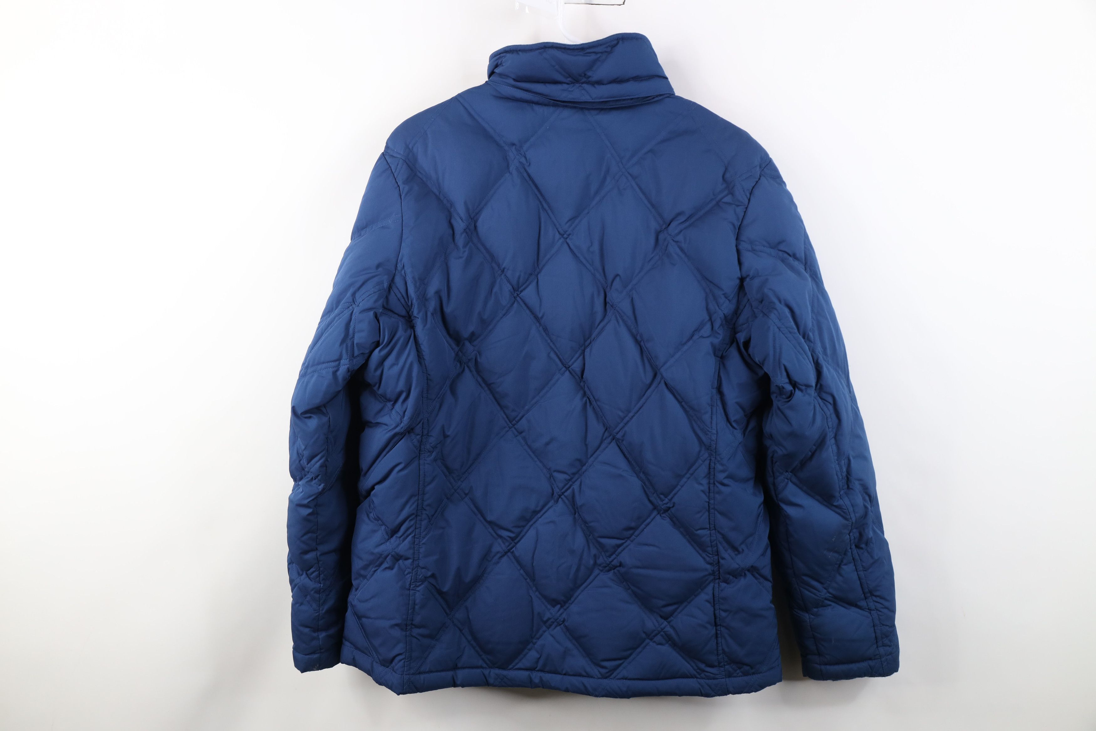 Lands' End Vintage Y2K Lands End Quilted Duck Down Puffer Jacket Size L / US 10 / IT 46 - 14 Thumbnail