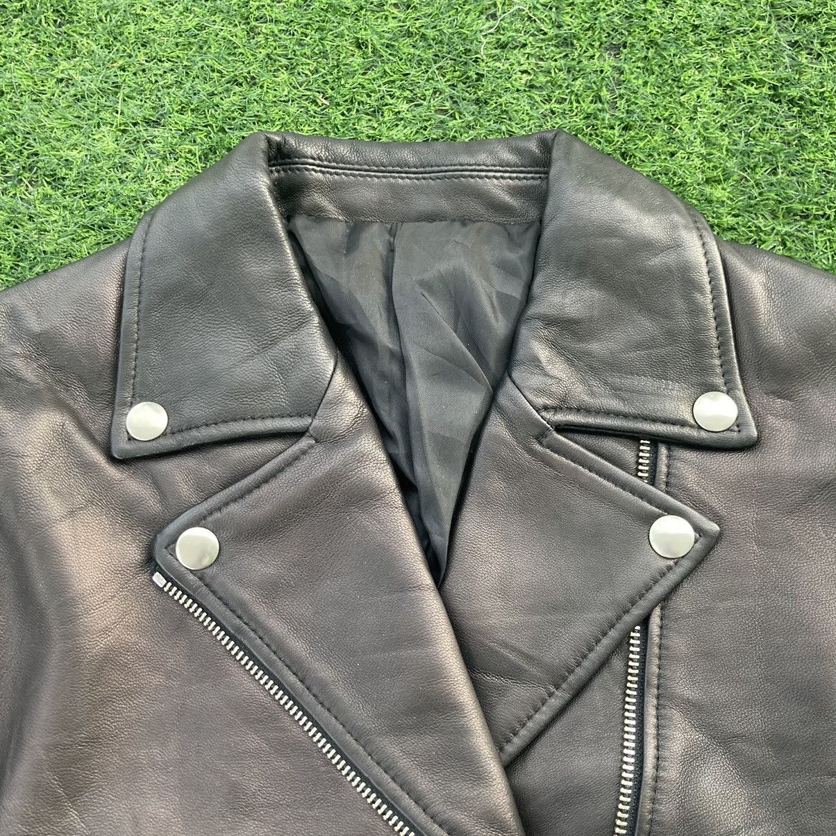 Japanese Brand UNBRANDED DOUBLE COLLAR JACKET Size US XS / EU 42 / 0 - 6 Thumbnail
