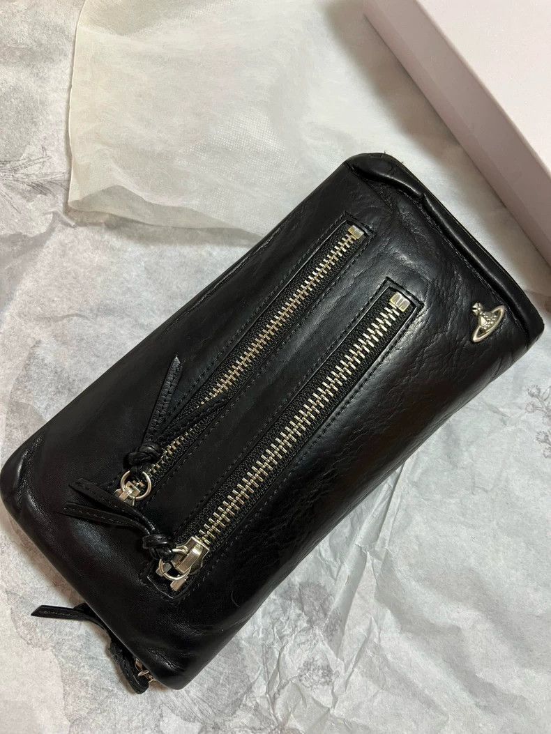 Vivienne Westwood Vivienne Westwood Long Zip Wallet Black Size ONE SIZE - 8 Thumbnail