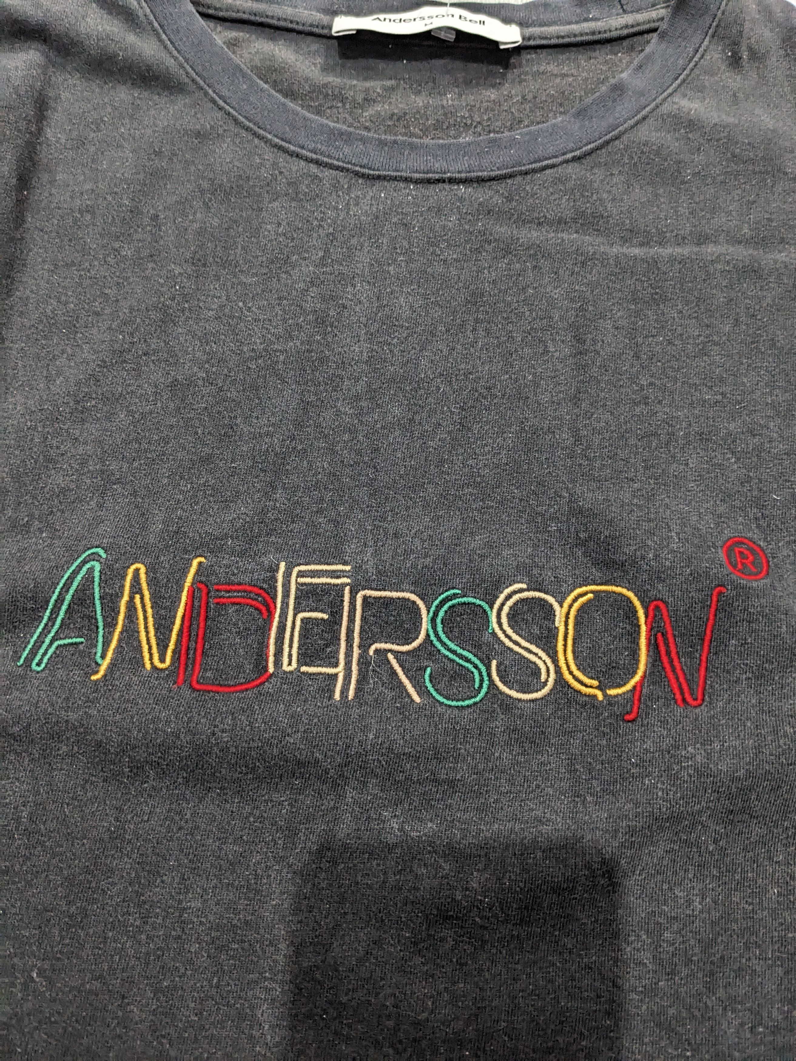 Andersson Bell andersson bell washed logo tee Size US M / EU 48-50 / 2 - 2 Thumbnail
