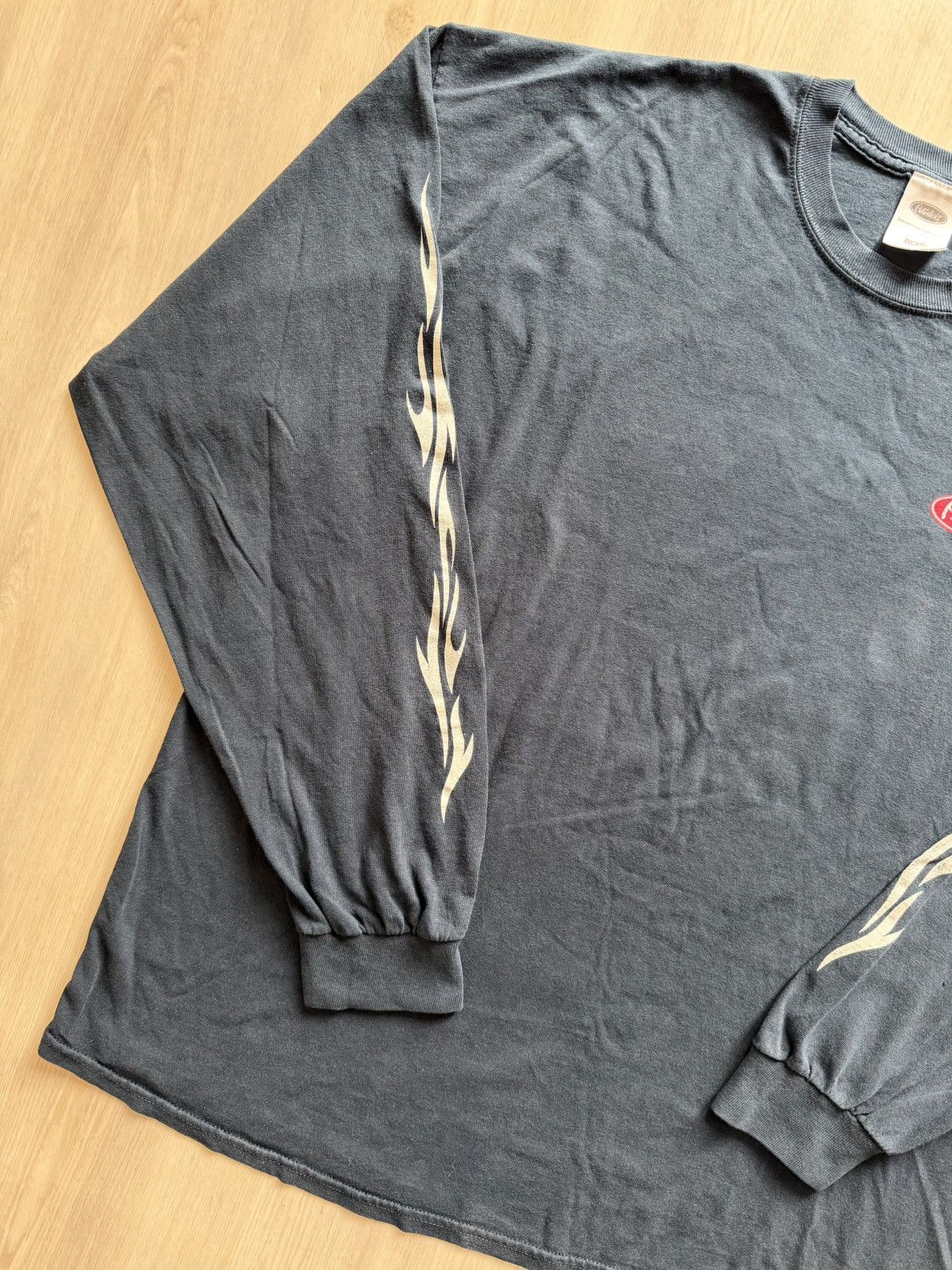 Vintage Vintage Y2K Peterbilt Long Sleeve Sz 2XL Tribal Flames Size US XXL / EU 58 / 5 - 4 Thumbnail