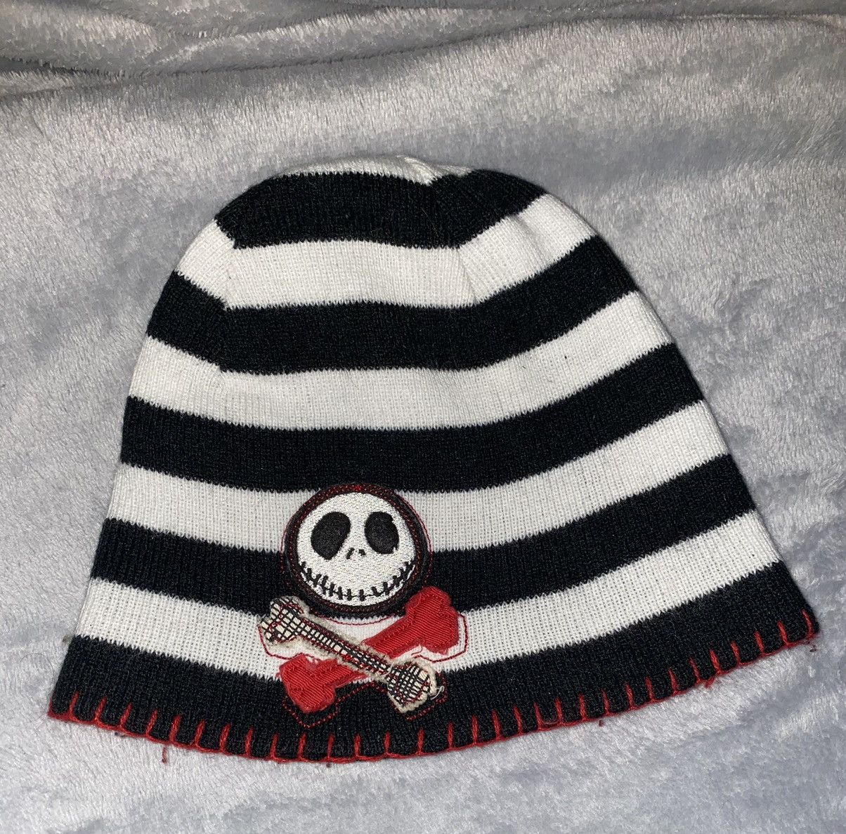 Vintage Vintage THE NIGHTMARE BEFORE CHRISTMAS Reversible Beanie Hat Grailed