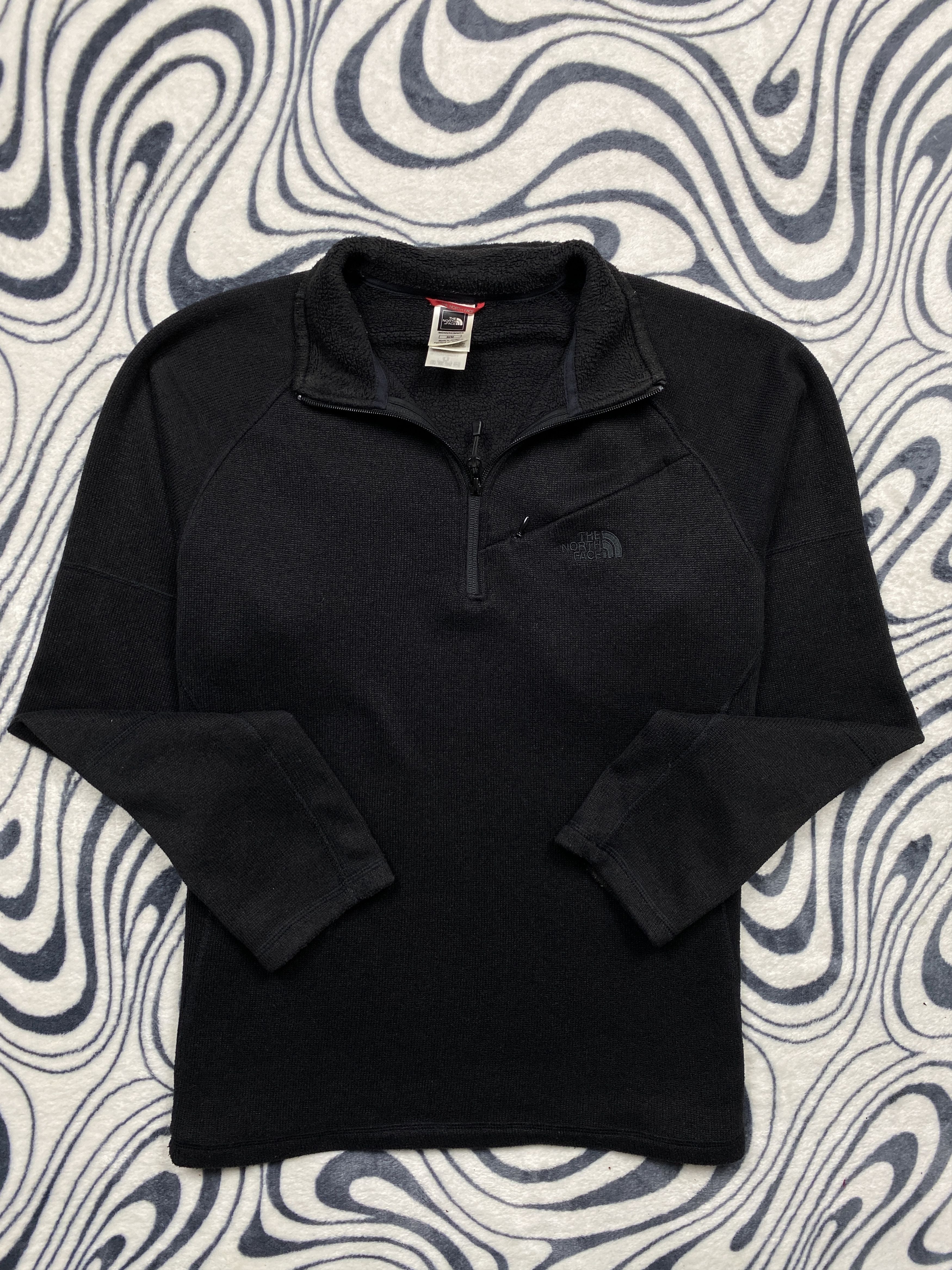 The North Face The North Face Vintage Mens Half Zip Fleece Jacket 1\4 Zip Size US M / EU 48-50 / 2 - 1 Thumbnail