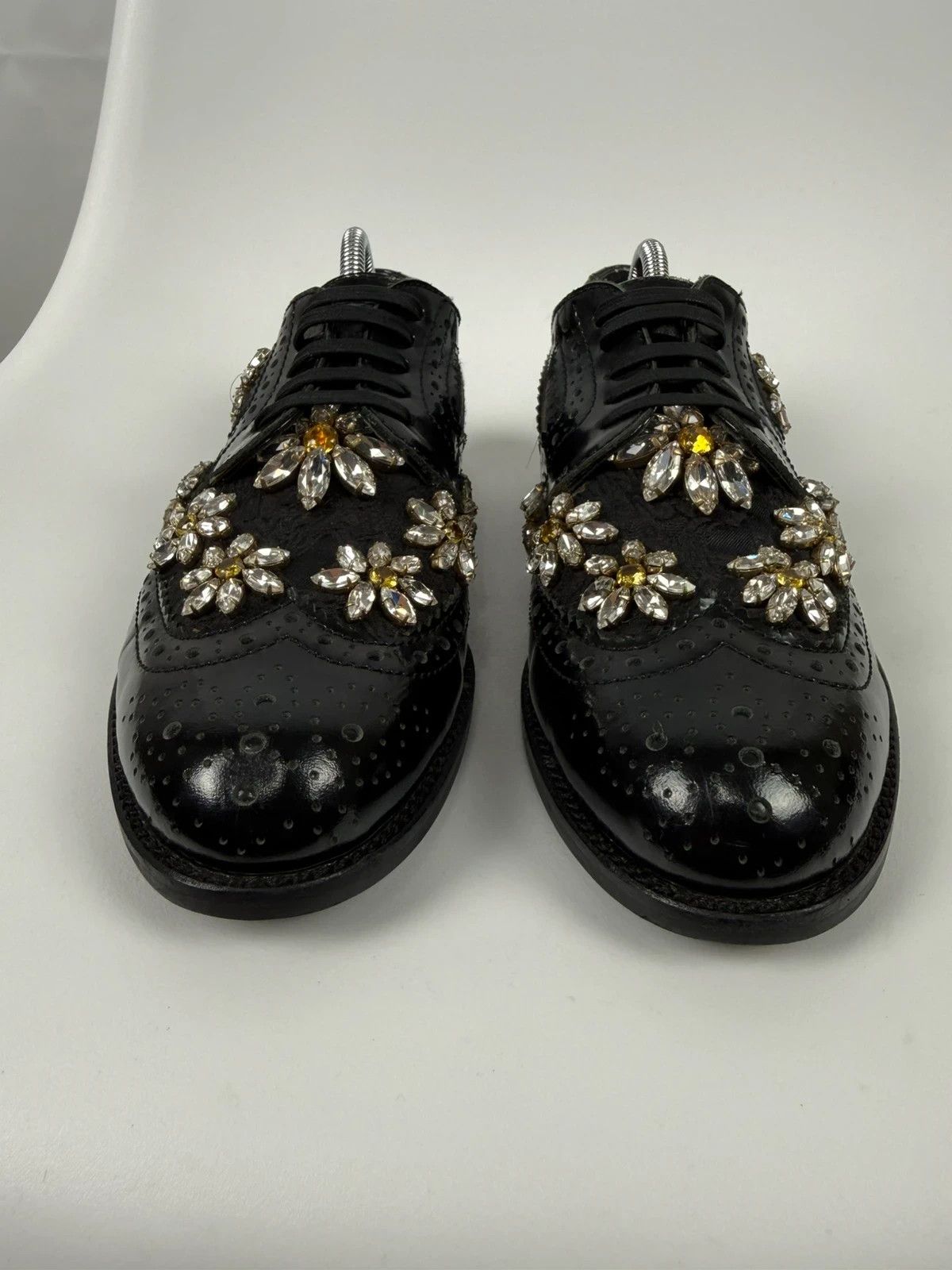 Dolce & Gabbana Dolce & Gabbana Embellished Brogues size 36 Size US 6 / IT 36 - 5 Thumbnail
