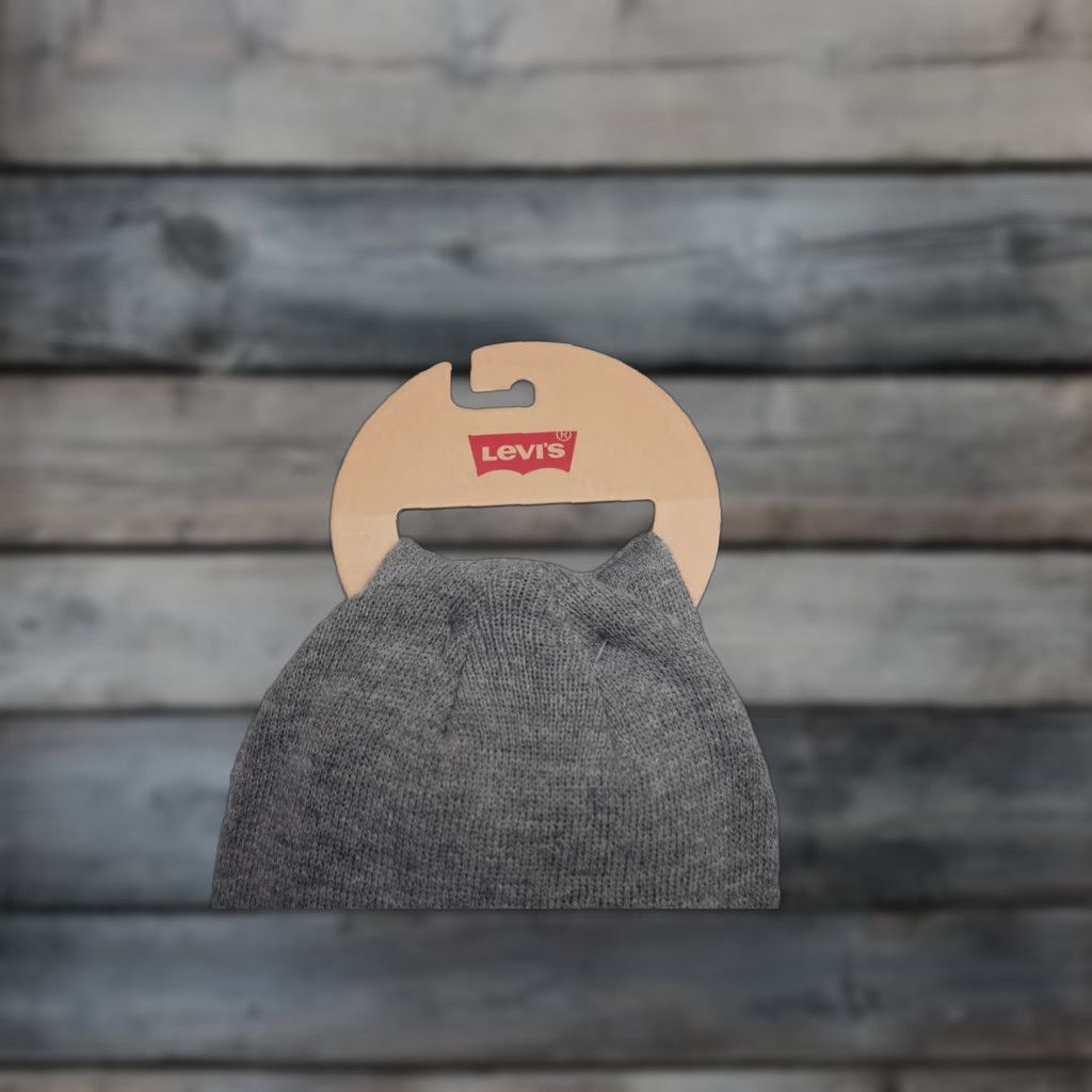 Levi's Levi's Beanie Scarf Set Mens One Size Gray Knit Winter Hat OS NWT Cold Weather Size ONE SIZE - 1 Thumbnail