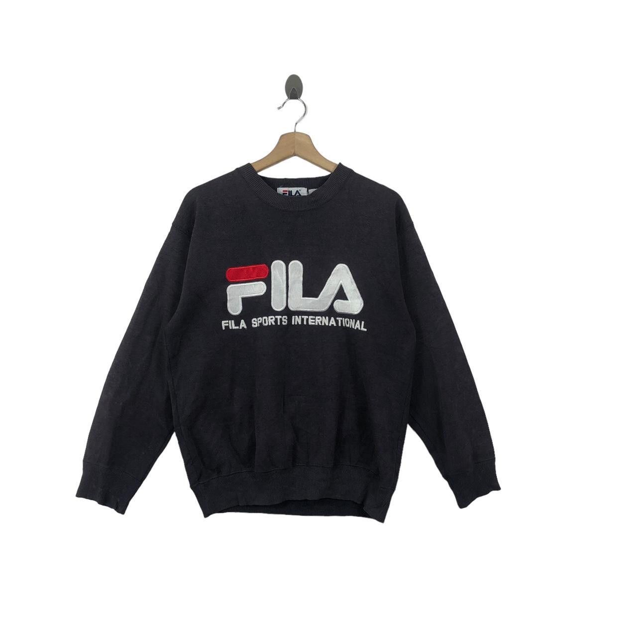 Fila Vintage FILA SPORTS INTERNATIONAL Sweatshirt Embroidered Size M / US 6-8 / IT 42-44 - 1 Thumbnail