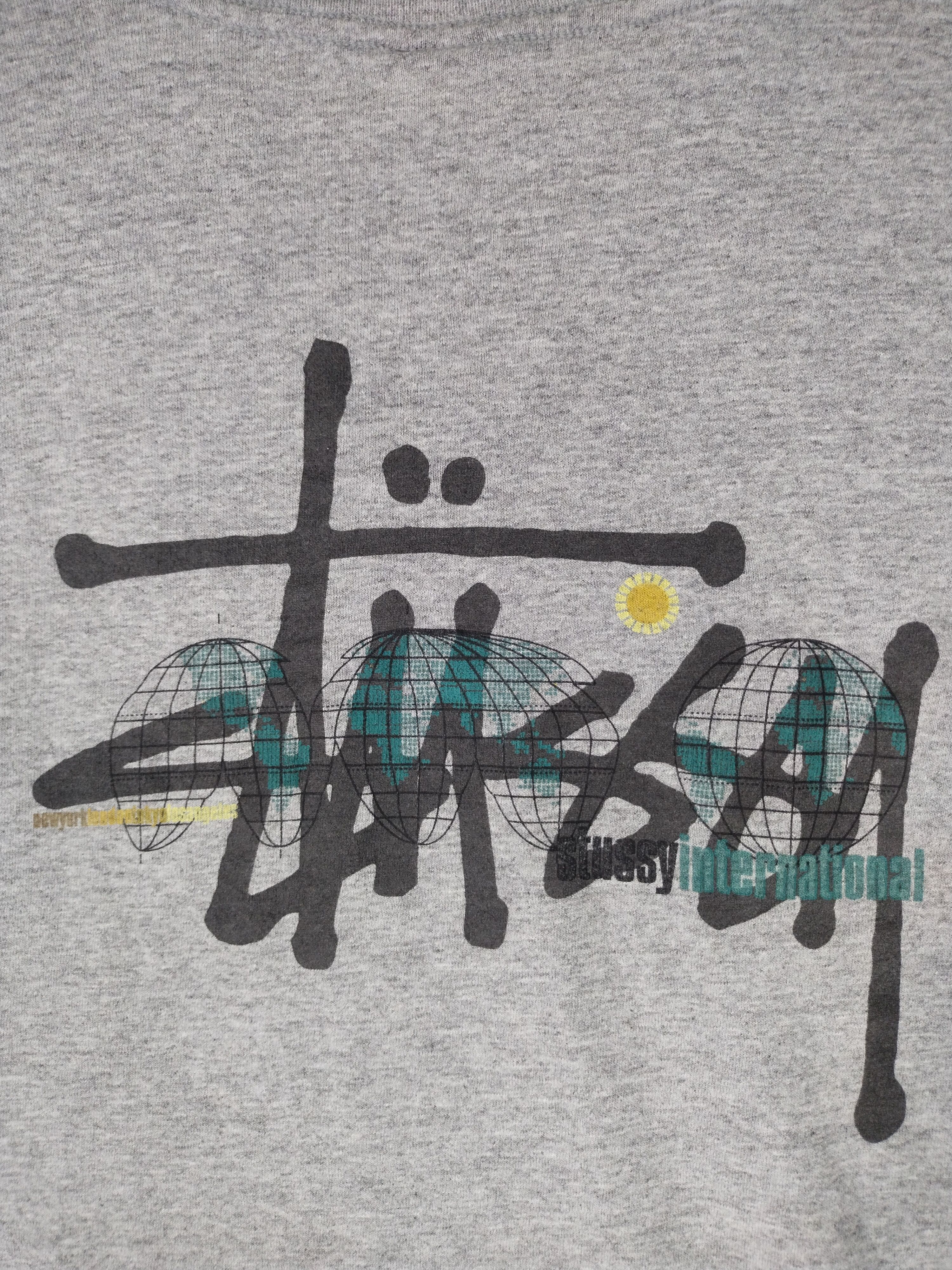 Stussy × Vintage Vintage 90's International Stussy Shirt Tee Size US M / EU 48-50 / 2 - 6 Thumbnail