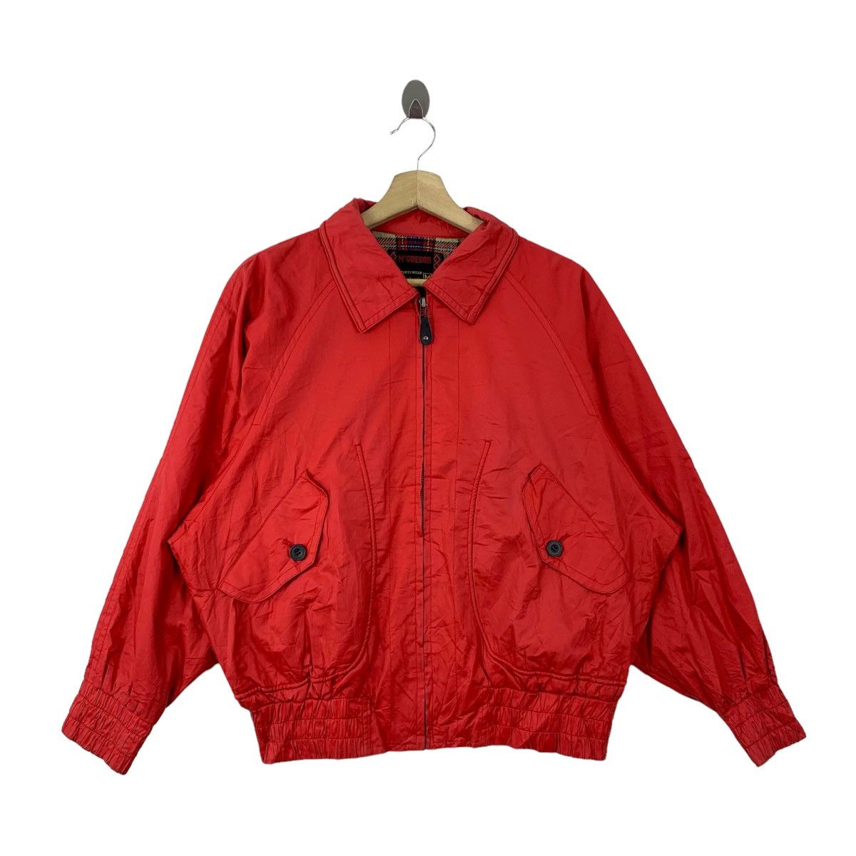 McGregor × Vintage Vintage McGREGOR Sportswear Big Logo Casual Bomber Jacket Size US L / EU 52-54 / 3 - 1 Thumbnail