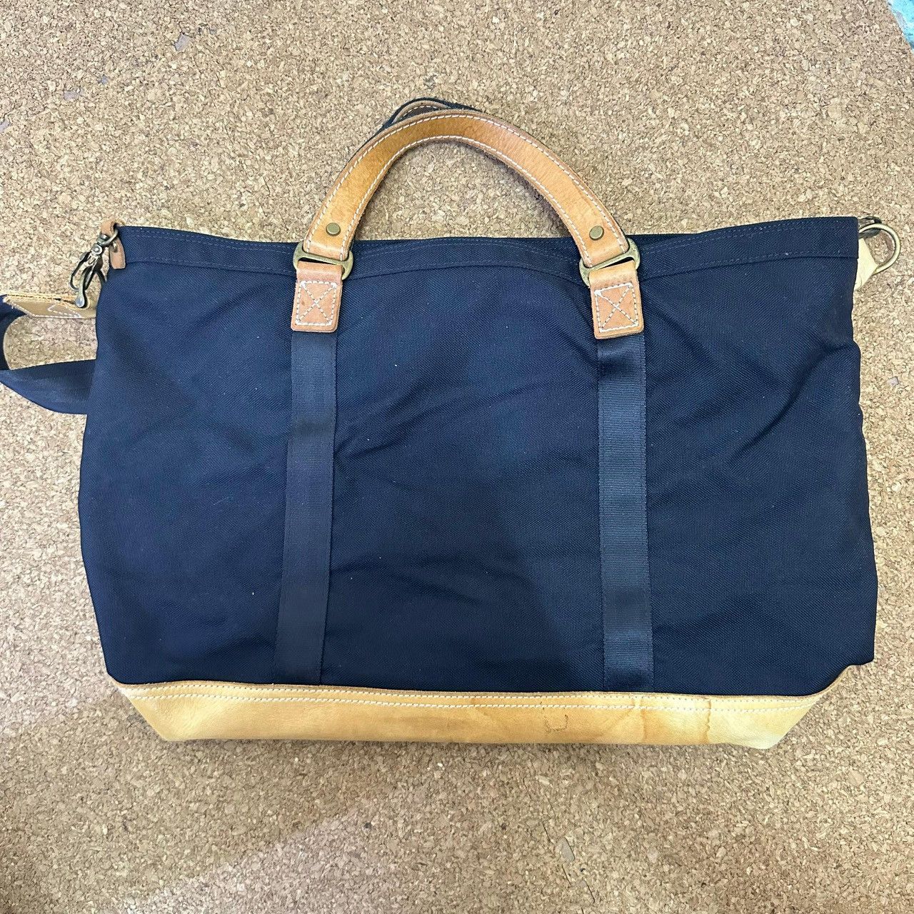MasterPiece 🇯🇵 Masterpiece x Cordura Leather + Nylon 2 Way Sling Tote Bag Size ONE SIZE - 2 Thumbnail