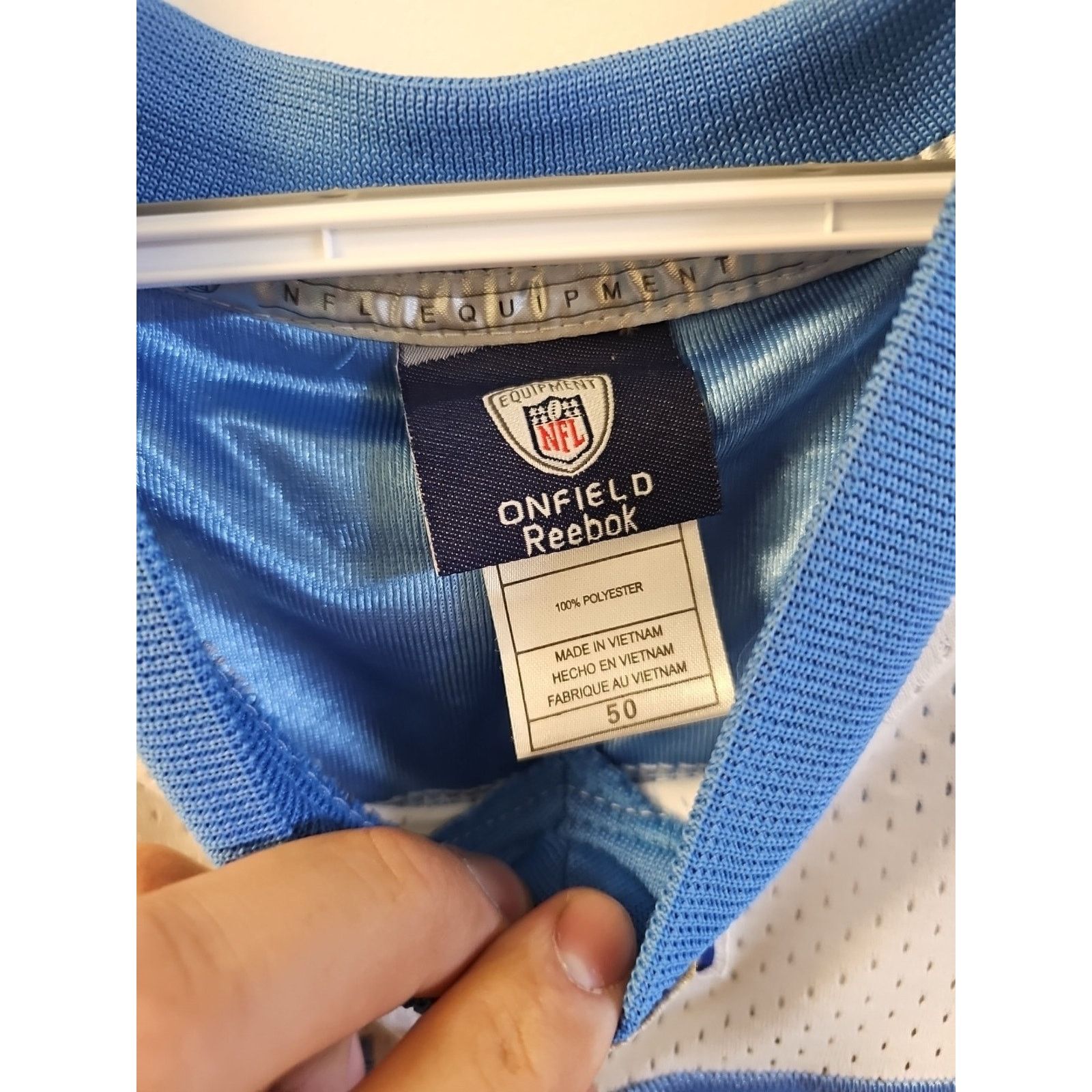 Reebok Tennessee Titans #10 Vince Young Reebok Jersey Size 50 Size US XXL / EU 58 / 5 - 7 Thumbnail