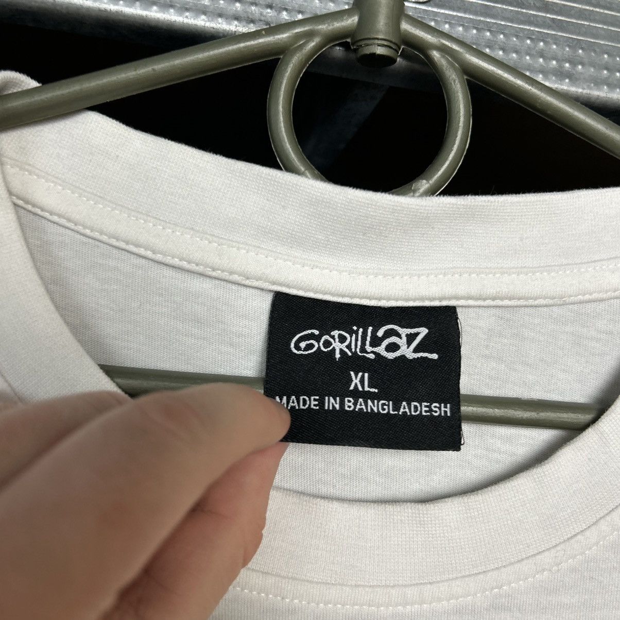 Band Tees Mens Gorillaz Big Logo Streetwear band group tee Size US XL / EU 56 / 4 - 10 Thumbnail