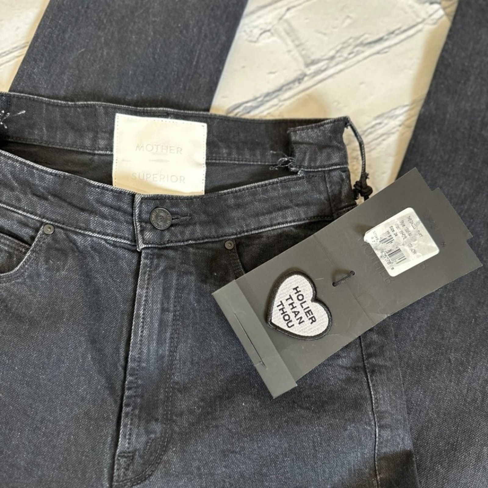 MOTHER NWT MOTHER Superior The Dazzler Shift Jeans Size 24" / US 00 / IT 34 - 8 Thumbnail