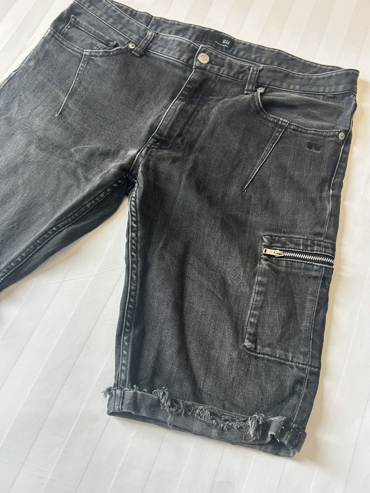 Undercover × Uniqlo Uniqlo Undercover Zippered Cargo Pocket Denim Short Pants Size US 34 / EU 50 - 3 Thumbnail