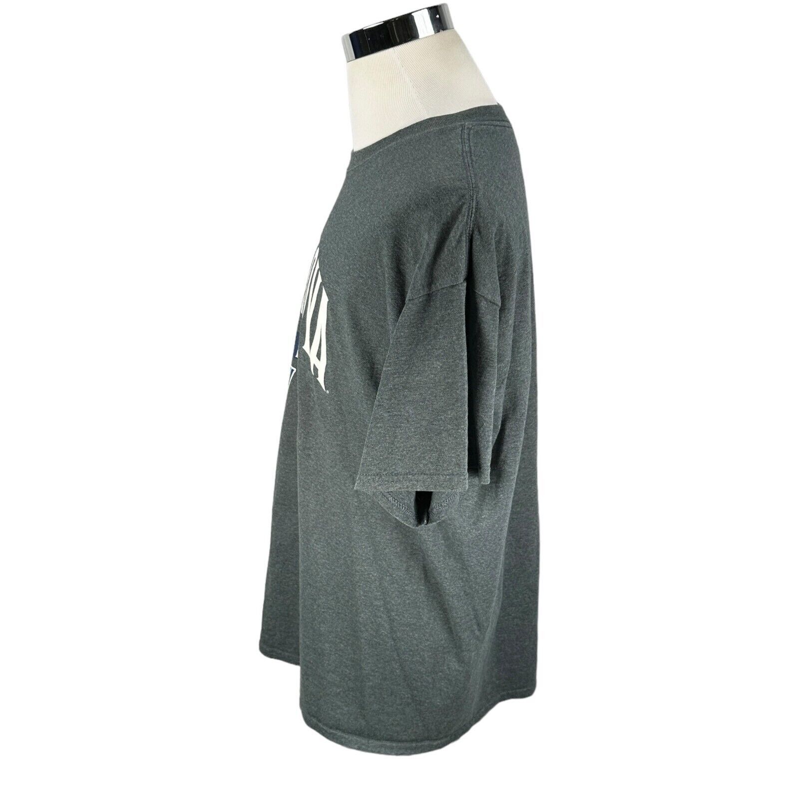 Gildan Villanova Wildcats T-Shirt Men's XL Gray Cotton Crew Neck Size US XL / EU 56 / 4 - 3 Thumbnail