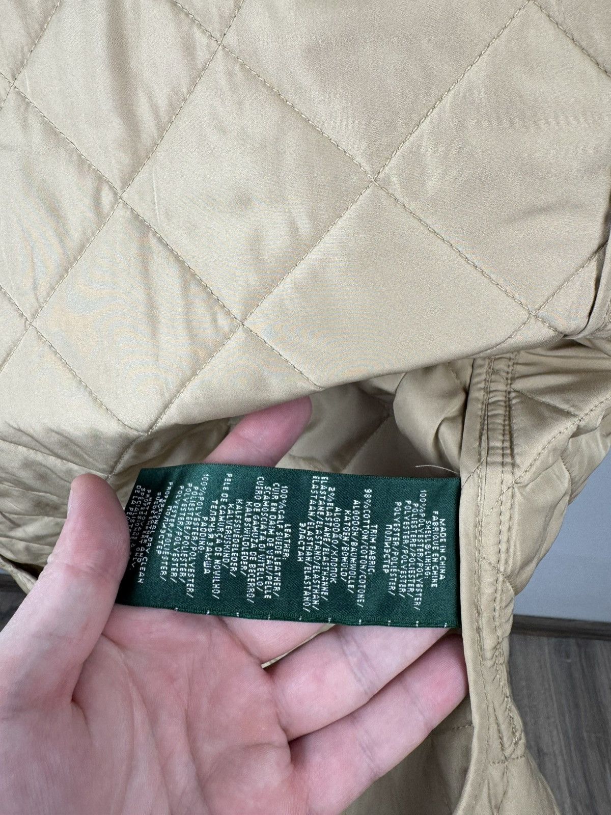 Lauren Ralph Lauren × Vintage Women’s Vintage Lauren Ralph Lauren Hunting Quilt Jacket Size L / US 10 / IT 46 - 9 Thumbnail